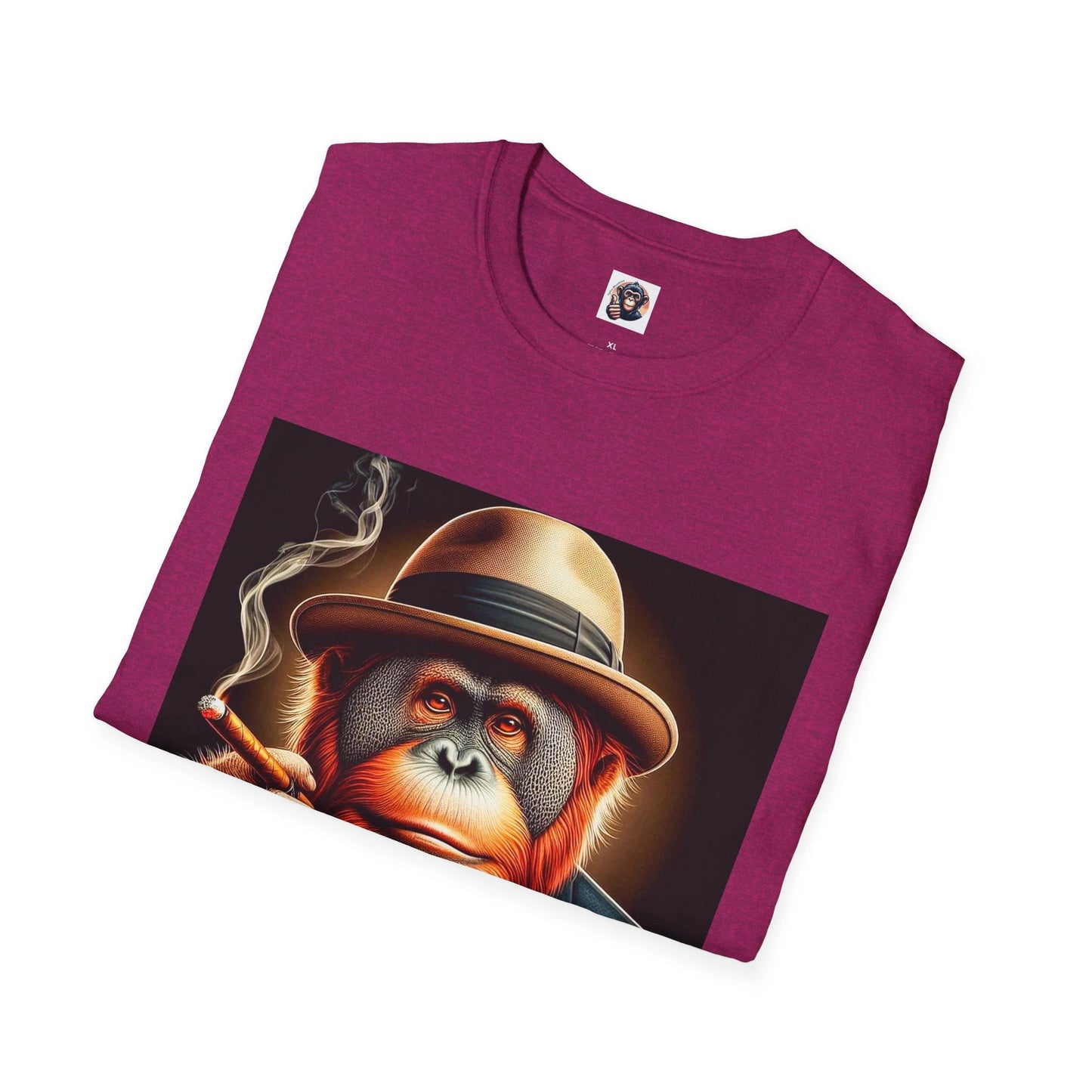 Orangutan Smoking Graphic T Shirt Unisex Funny Cool Apparel For Men And Women Everyday Wear by Printify