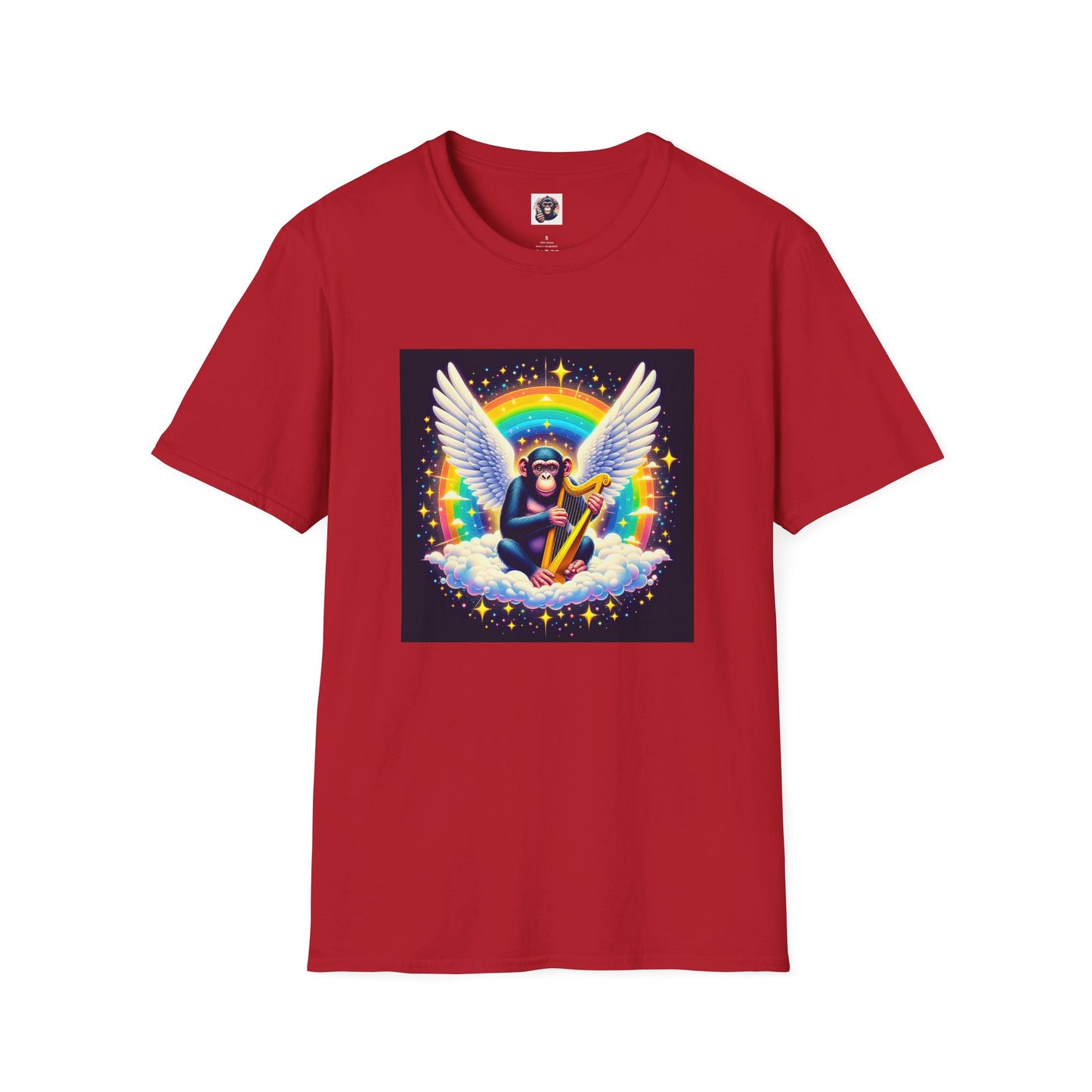 Bonobo wings T-Shirt Printify S Cherry Red