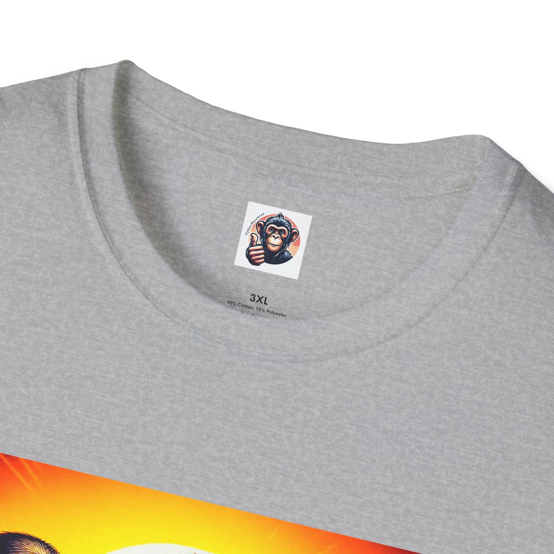 Wacky Chimp car driving T-Shirt Printify