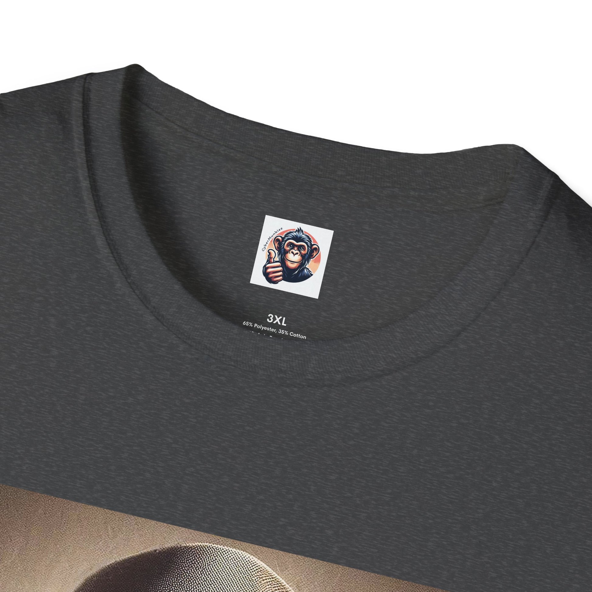 Capuchin Monkey suit and tie shirt T-Shirt Printify