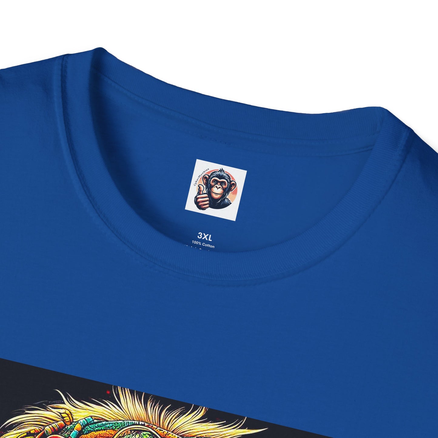 Capuchin Monkey 70s hippie T-Shirt Printify