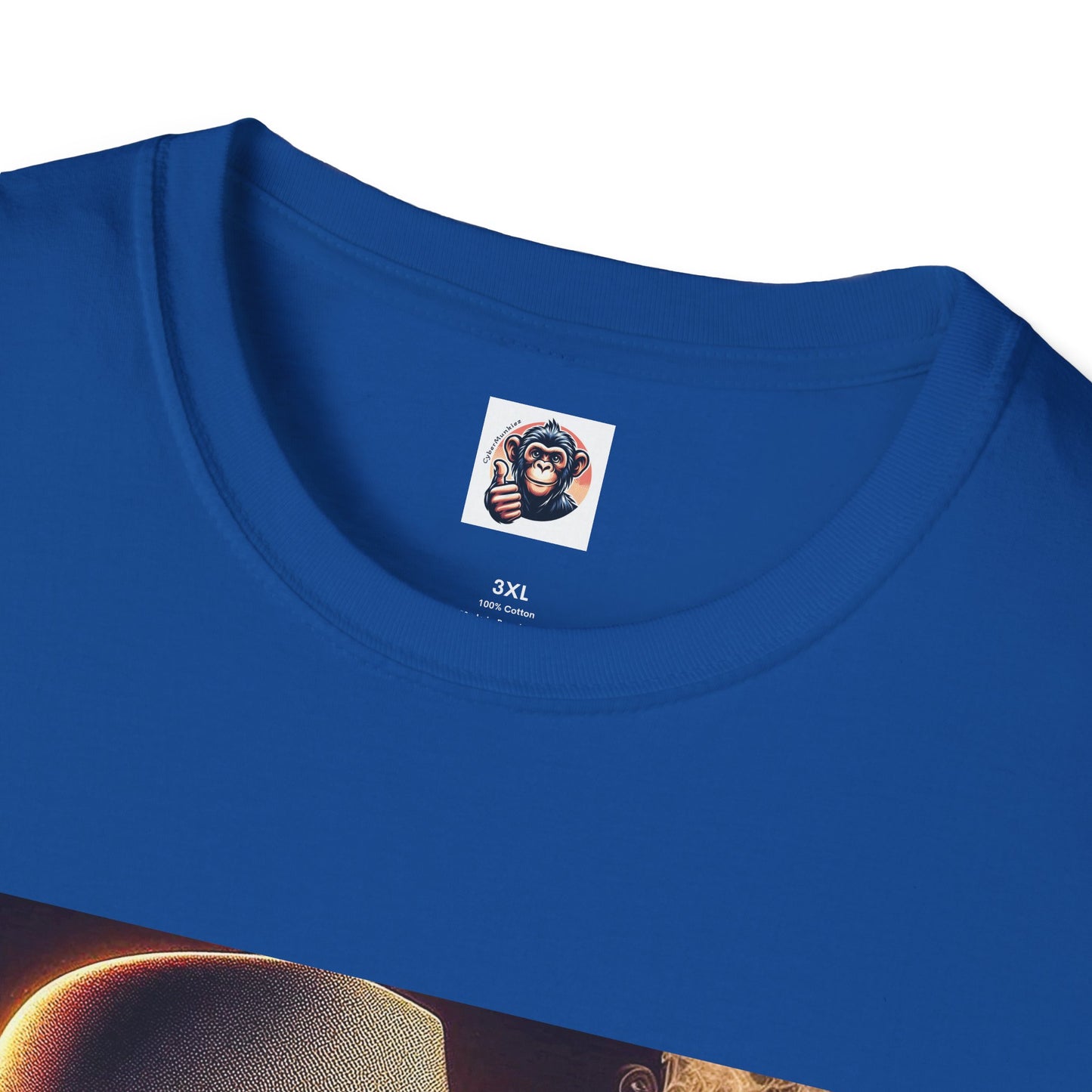 Bonobo whiskey anf cigars T-Shirt Printify