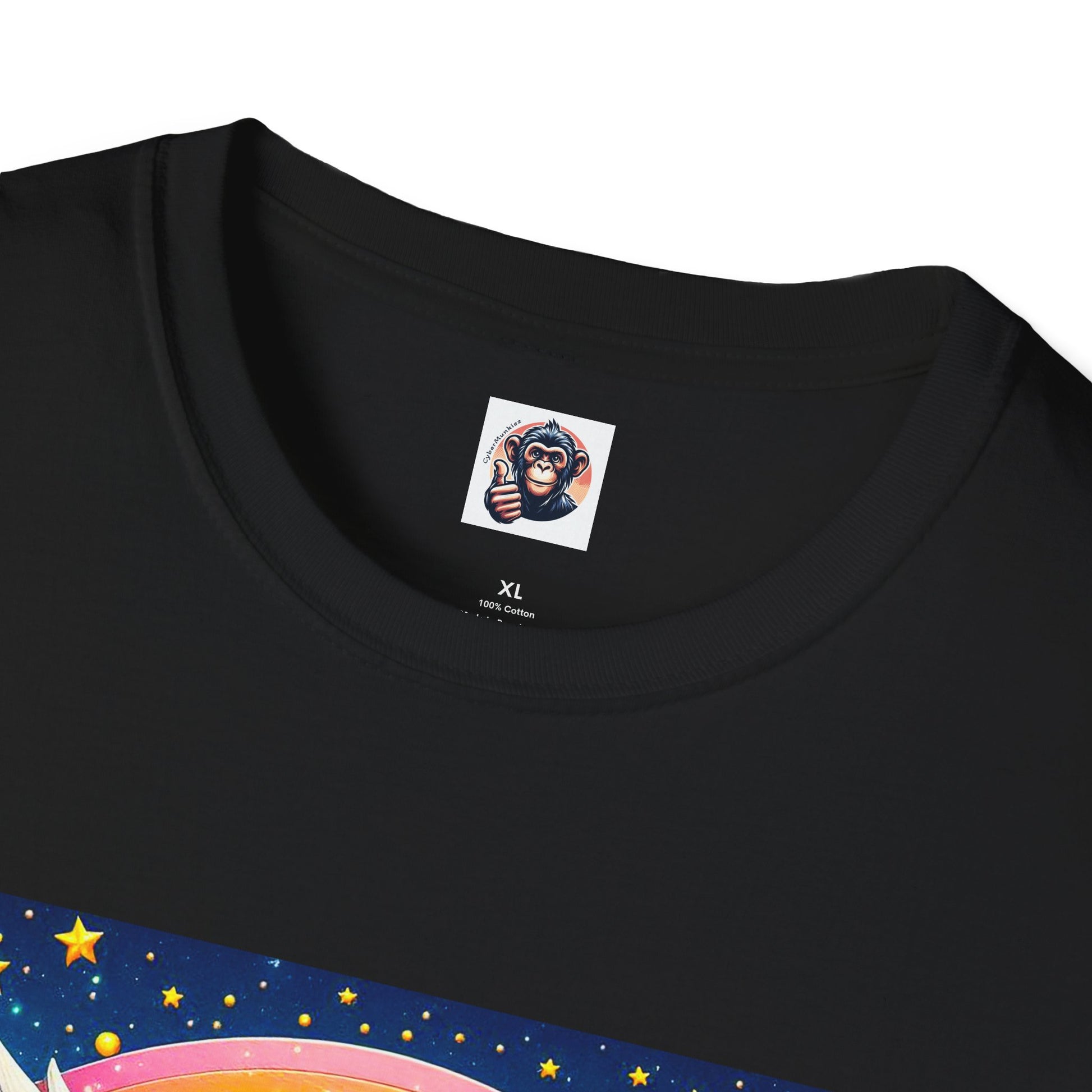 Bonobo harp player T-Shirt Printify