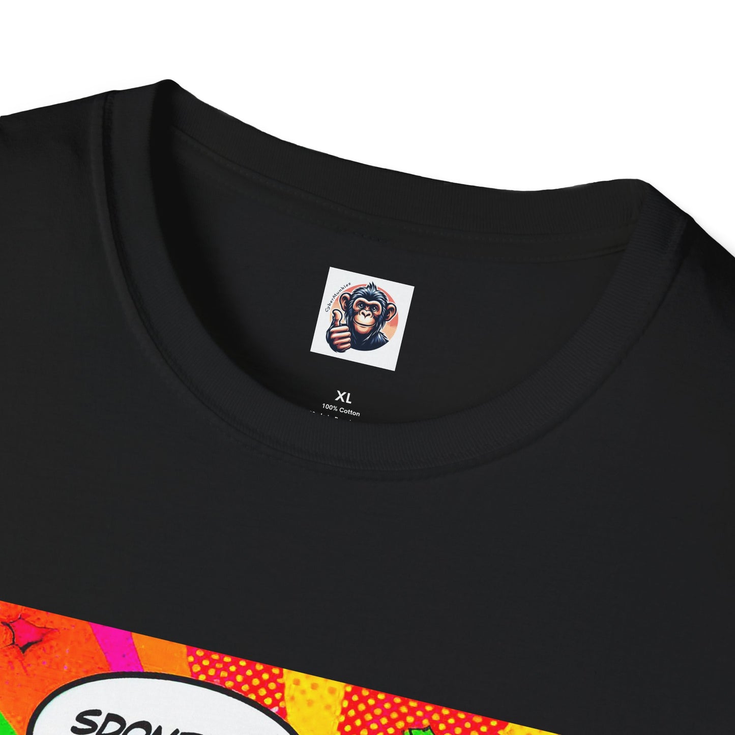 Orangutans comic book T-Shirt Printify