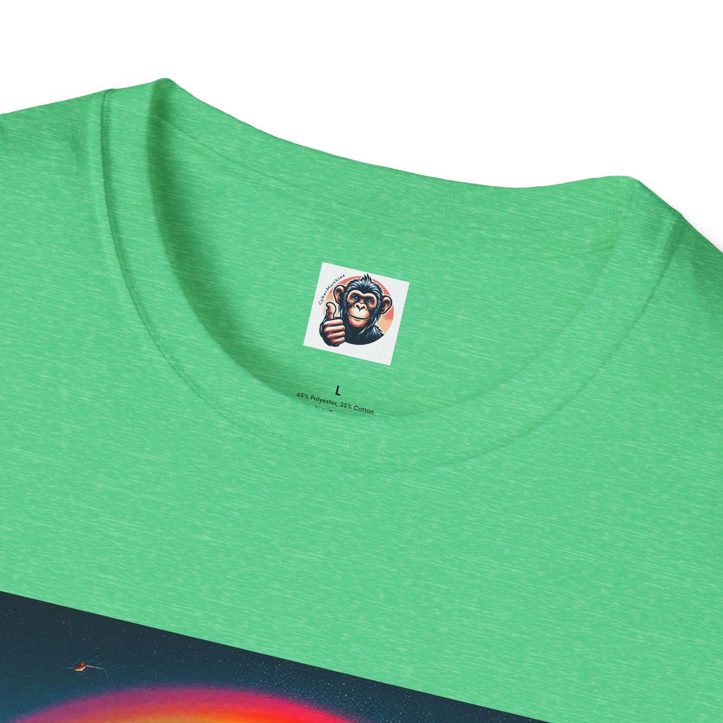 Baboon rainbow bridge T-Shirt Printify