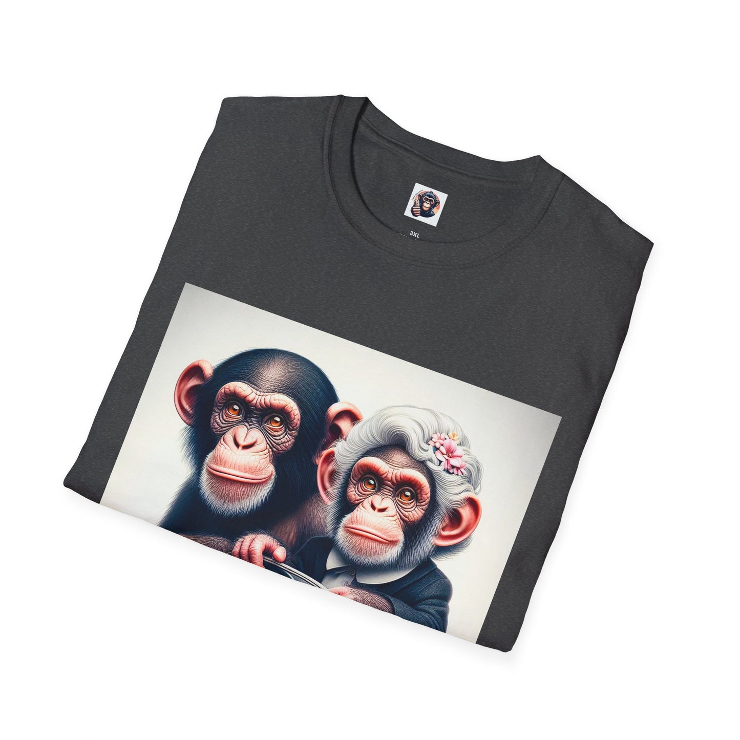 Wacky Chimp baby driver T-Shirt Printify