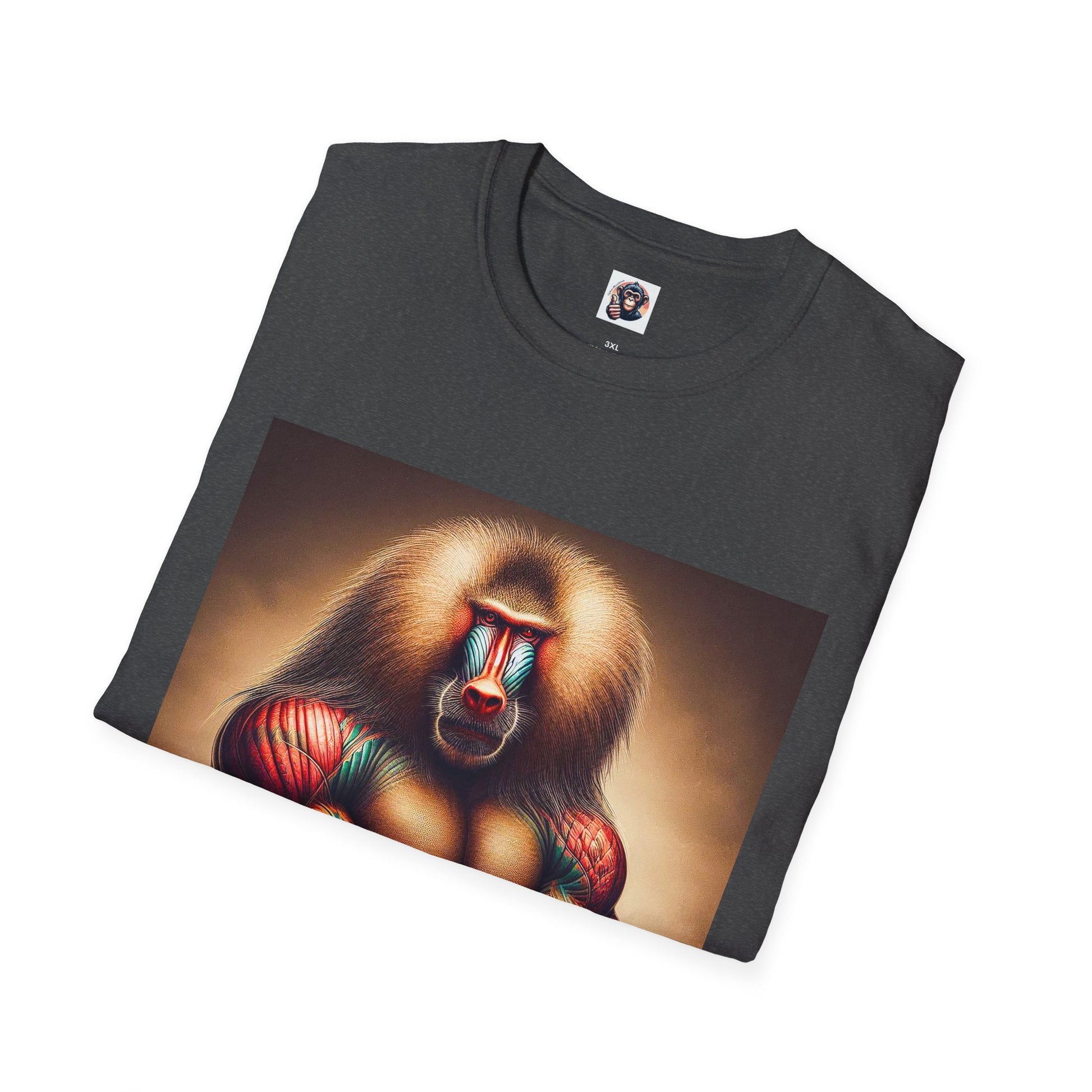 Baboon muscles T-Shirt Printify