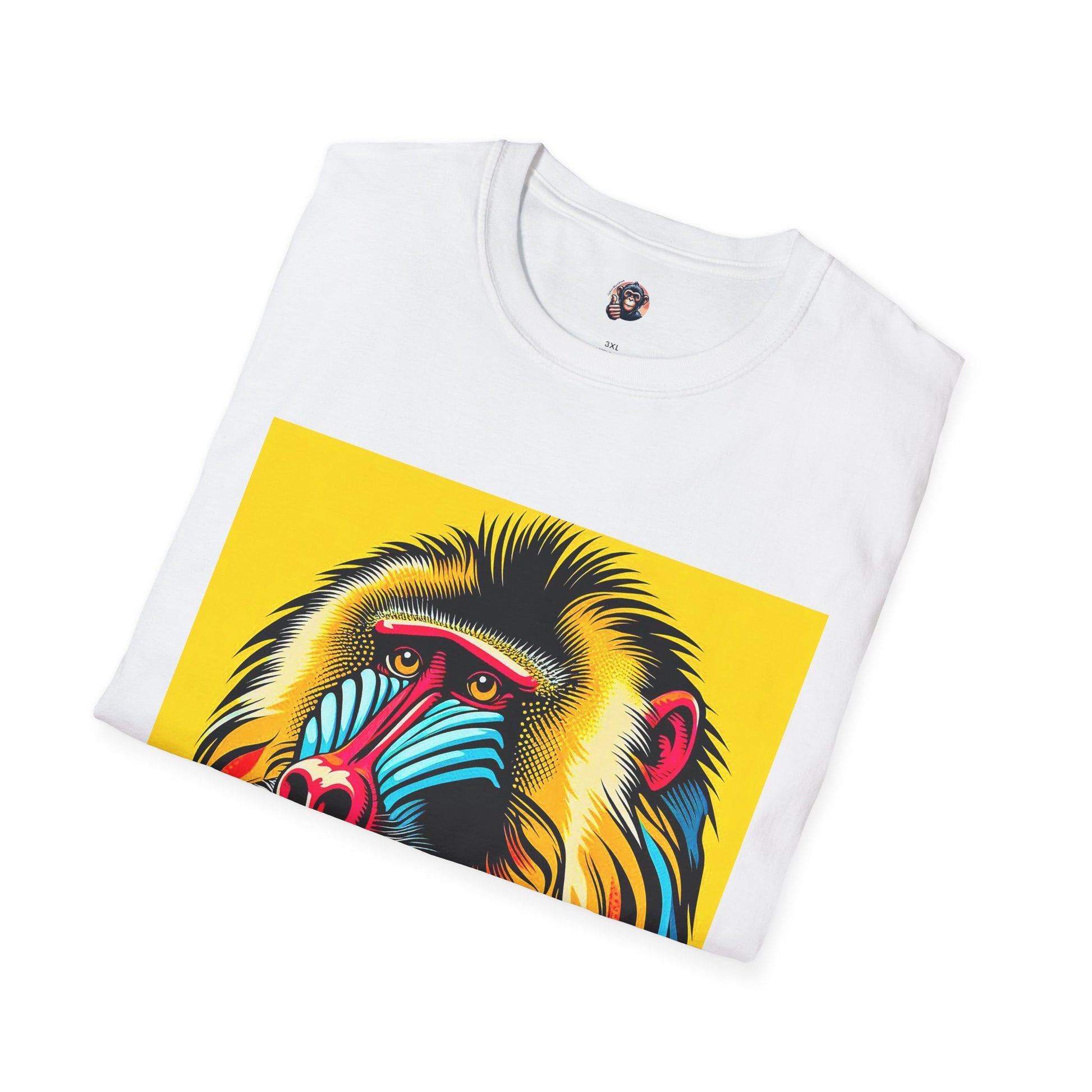 Baboon colorful T-Shirt Printify