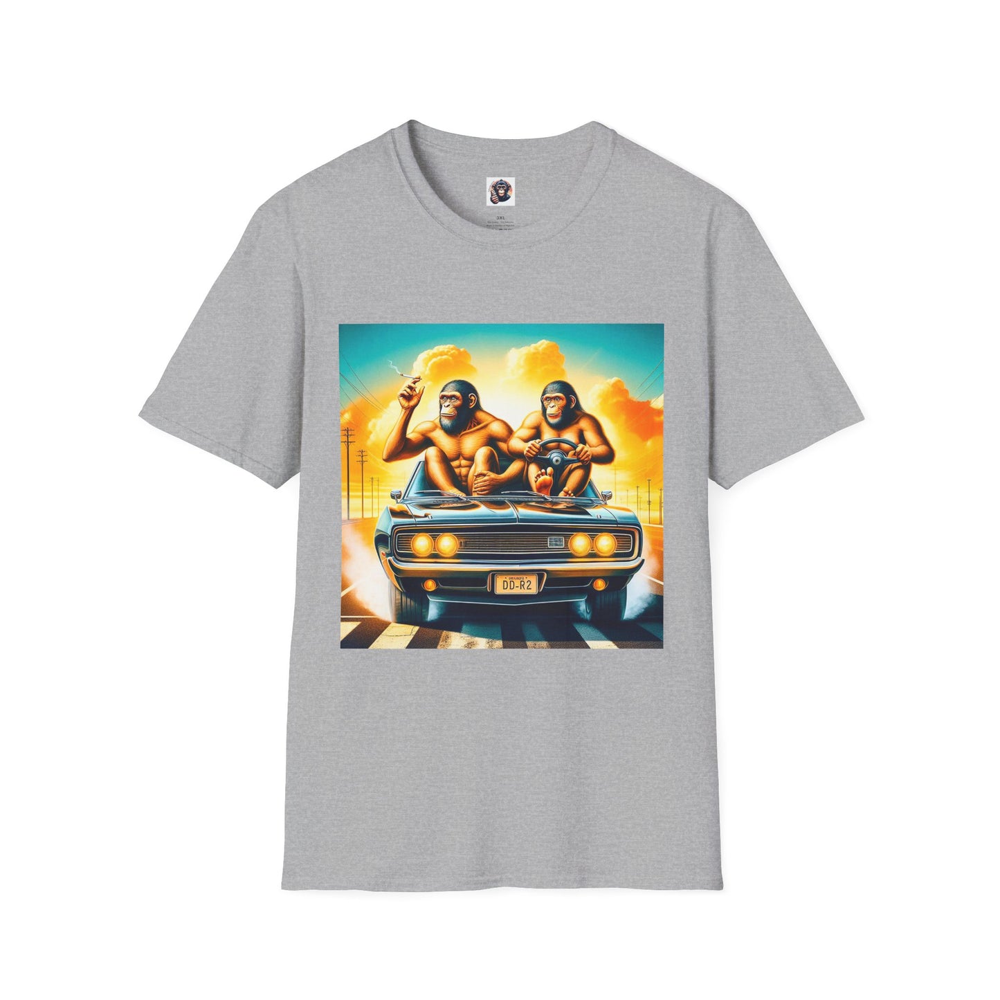 Wacky Homo Sapiens T-Shirt Printify XS Sport Grey
