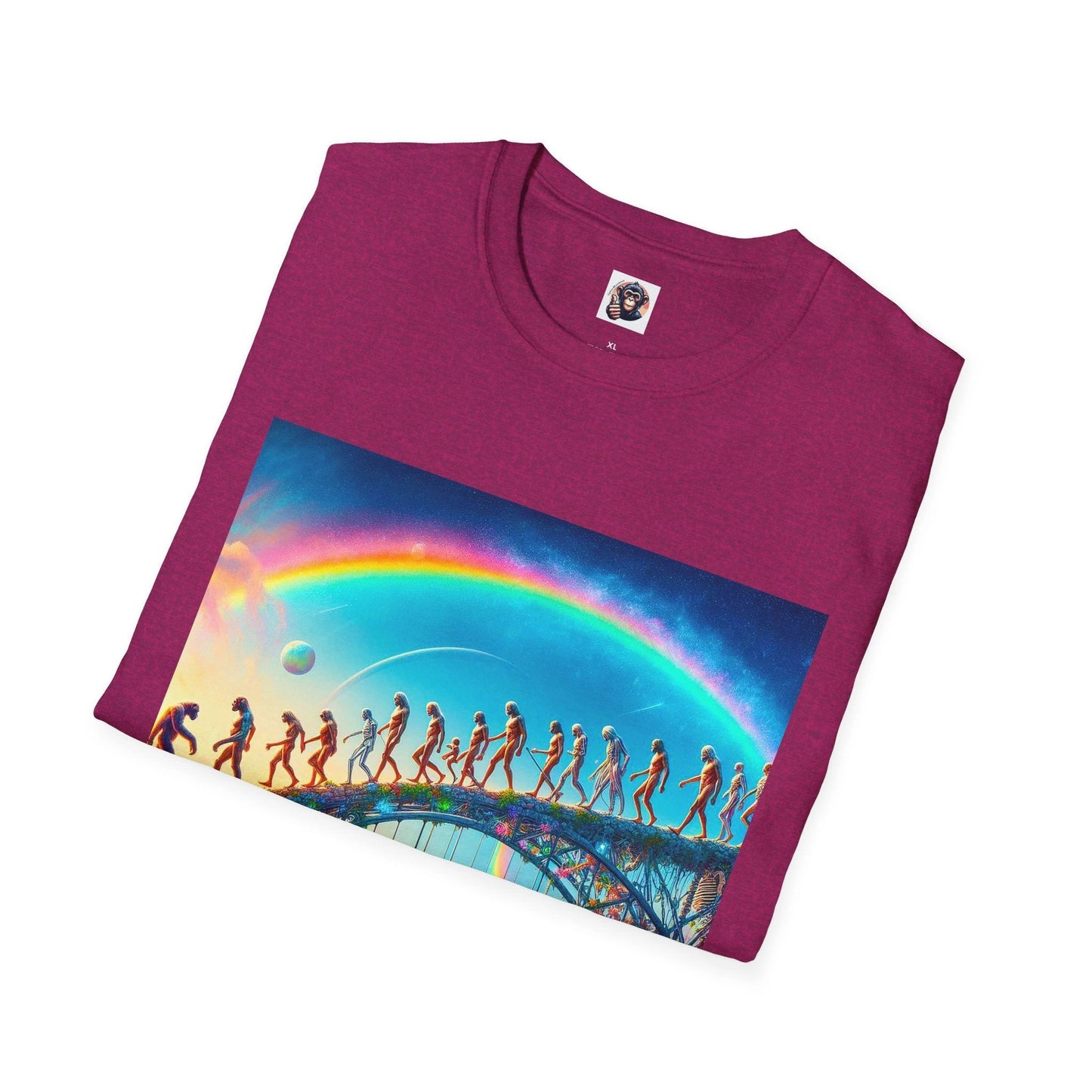 Homo Sapiens rainbow bridge by Printify