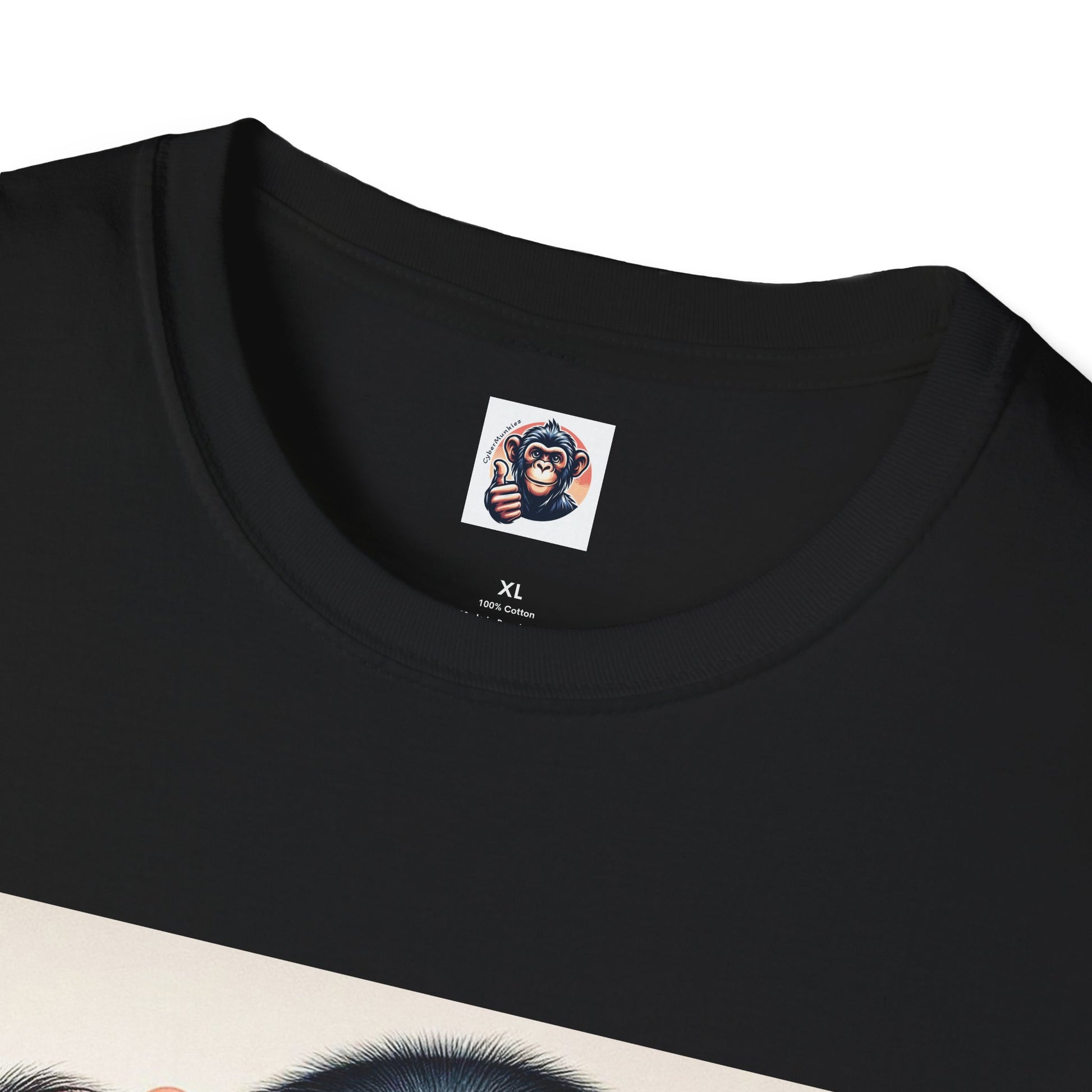 Bonobo muscles man T-Shirt Printify