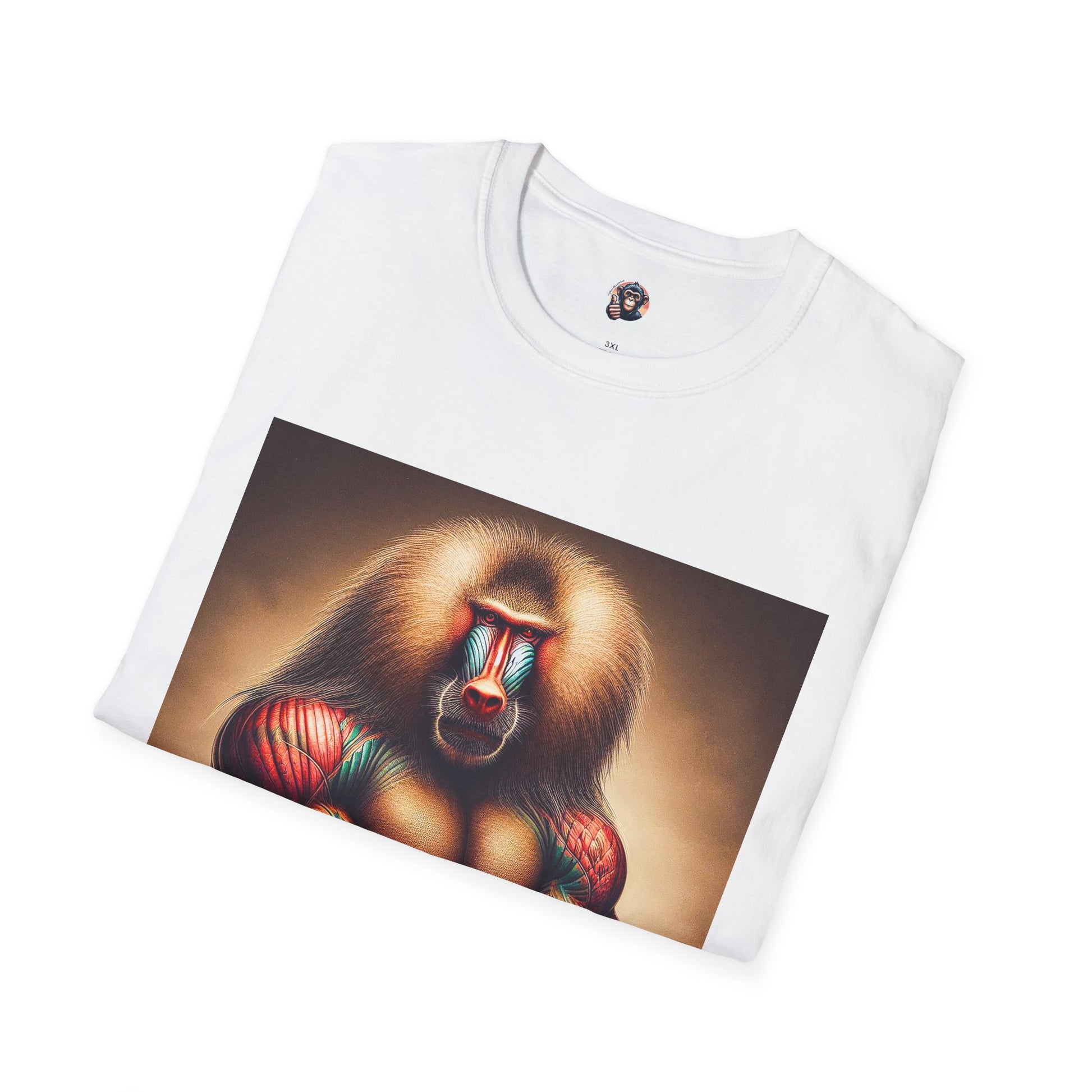 Baboon muscles T-Shirt Printify