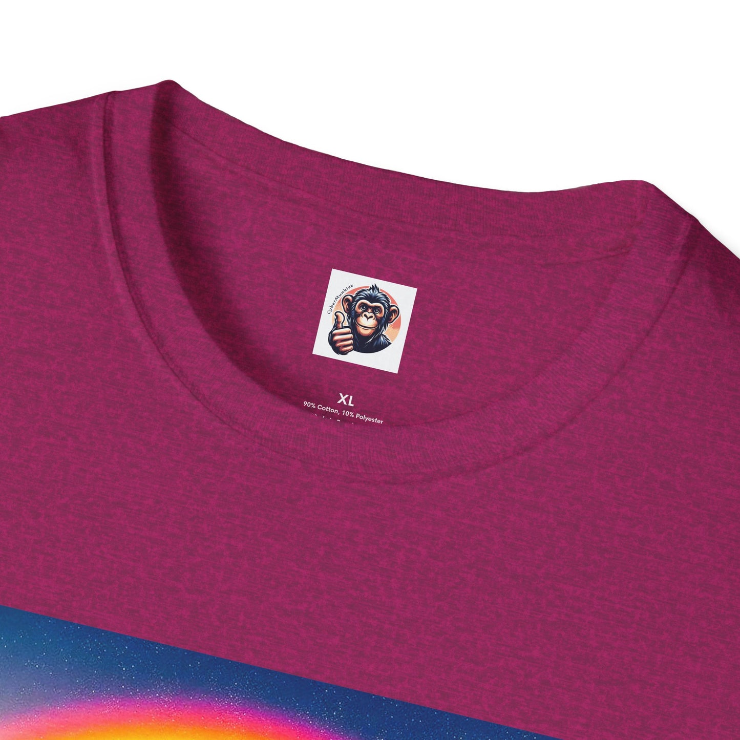 Capuchin Monkey rainbow bridge shirt