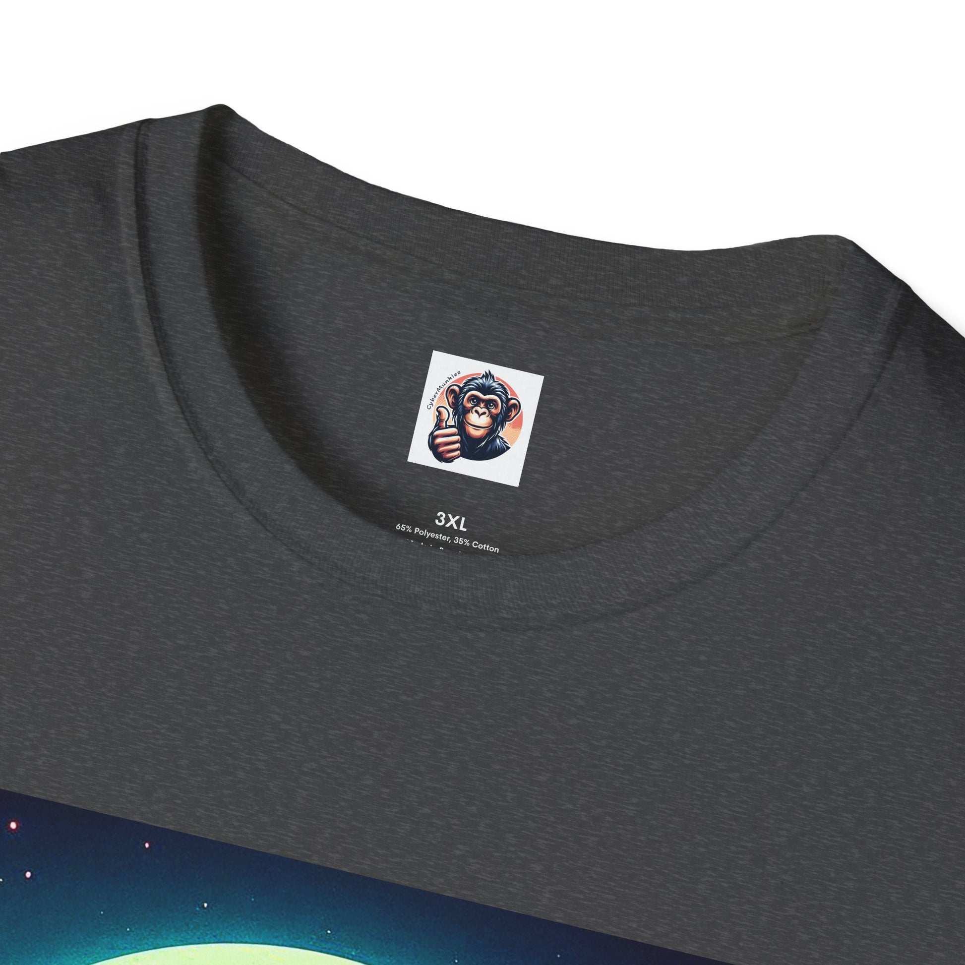 Wacky Gorilla purple car T-Shirt Printify