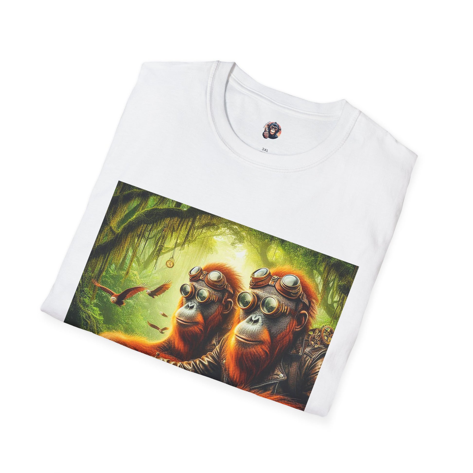 Orangutans jungle friebds T-Shirt Printify