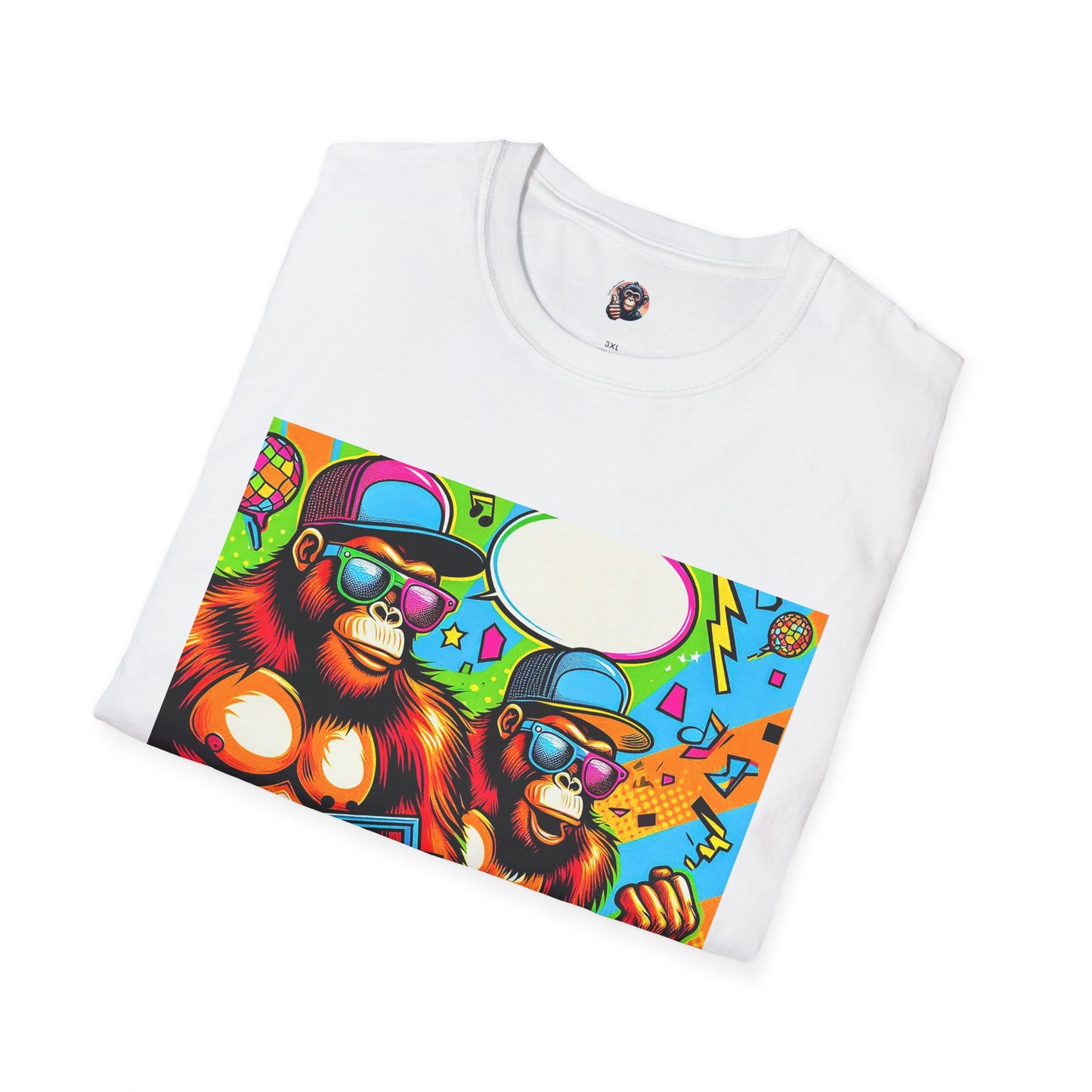 Orangutans comic book T-Shirt Printify