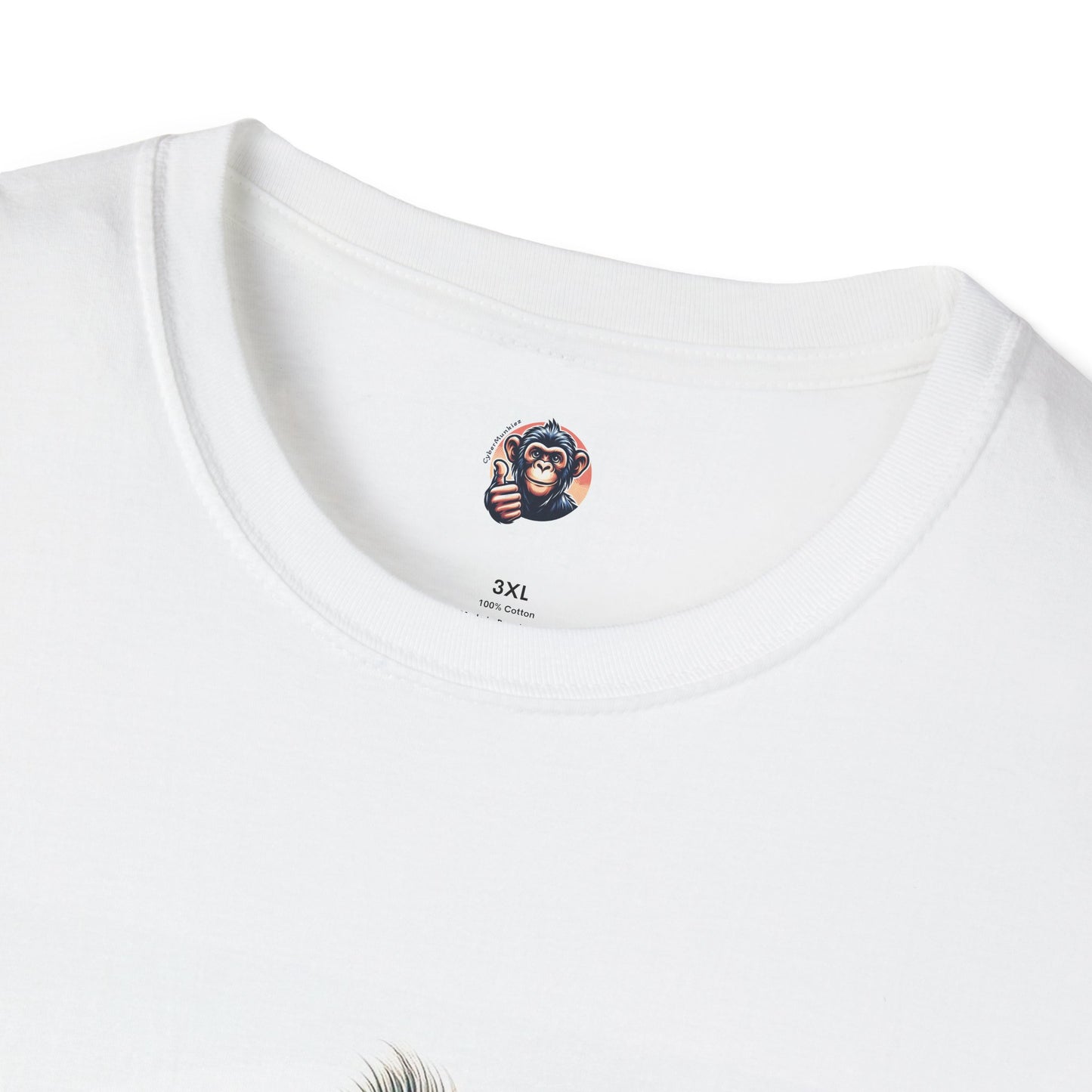 Baboon surfer T-Shirt Printify