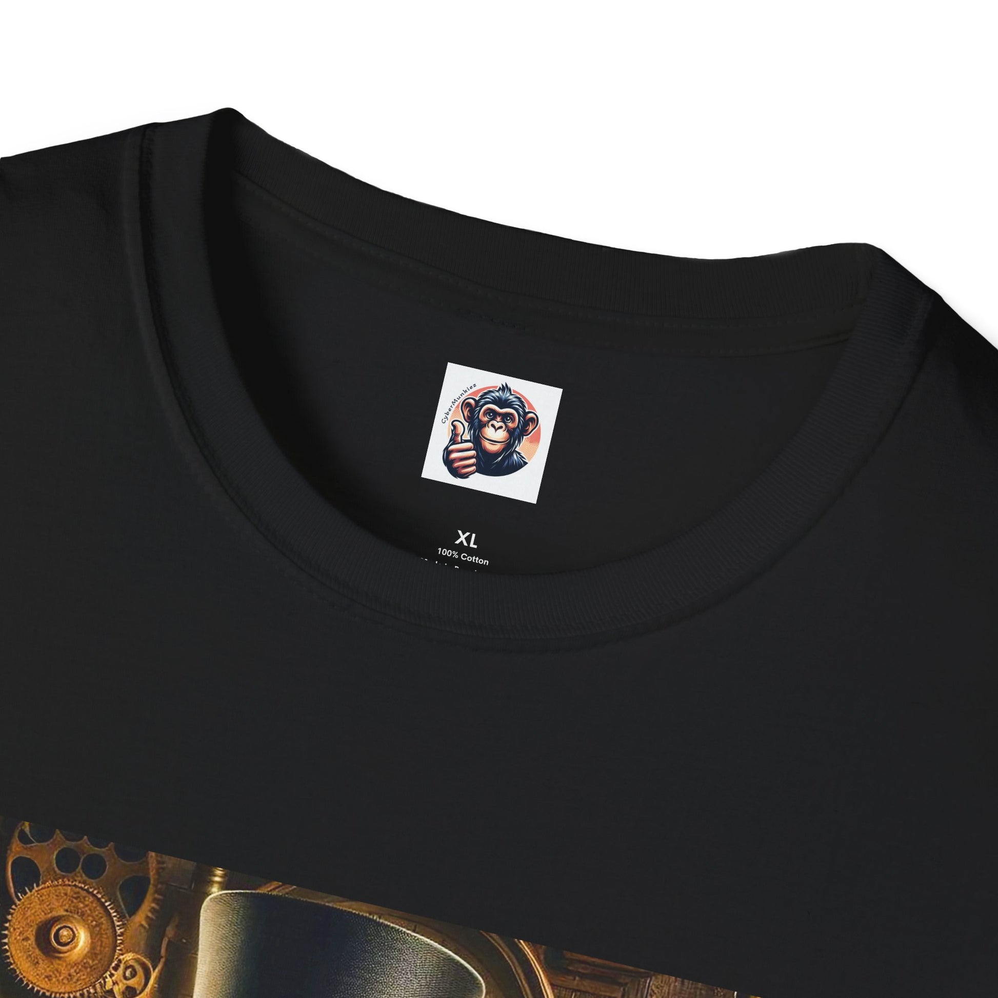 Chimp steam punk T-Shirt Printify