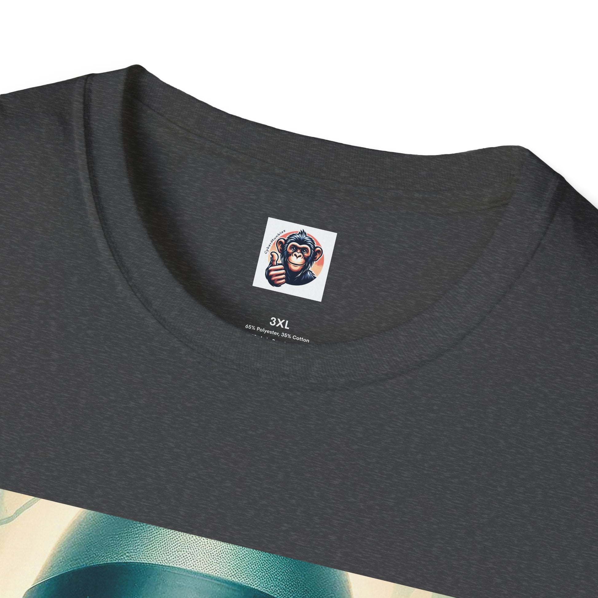 Gorilla cigar smoking T-Shirt Printify