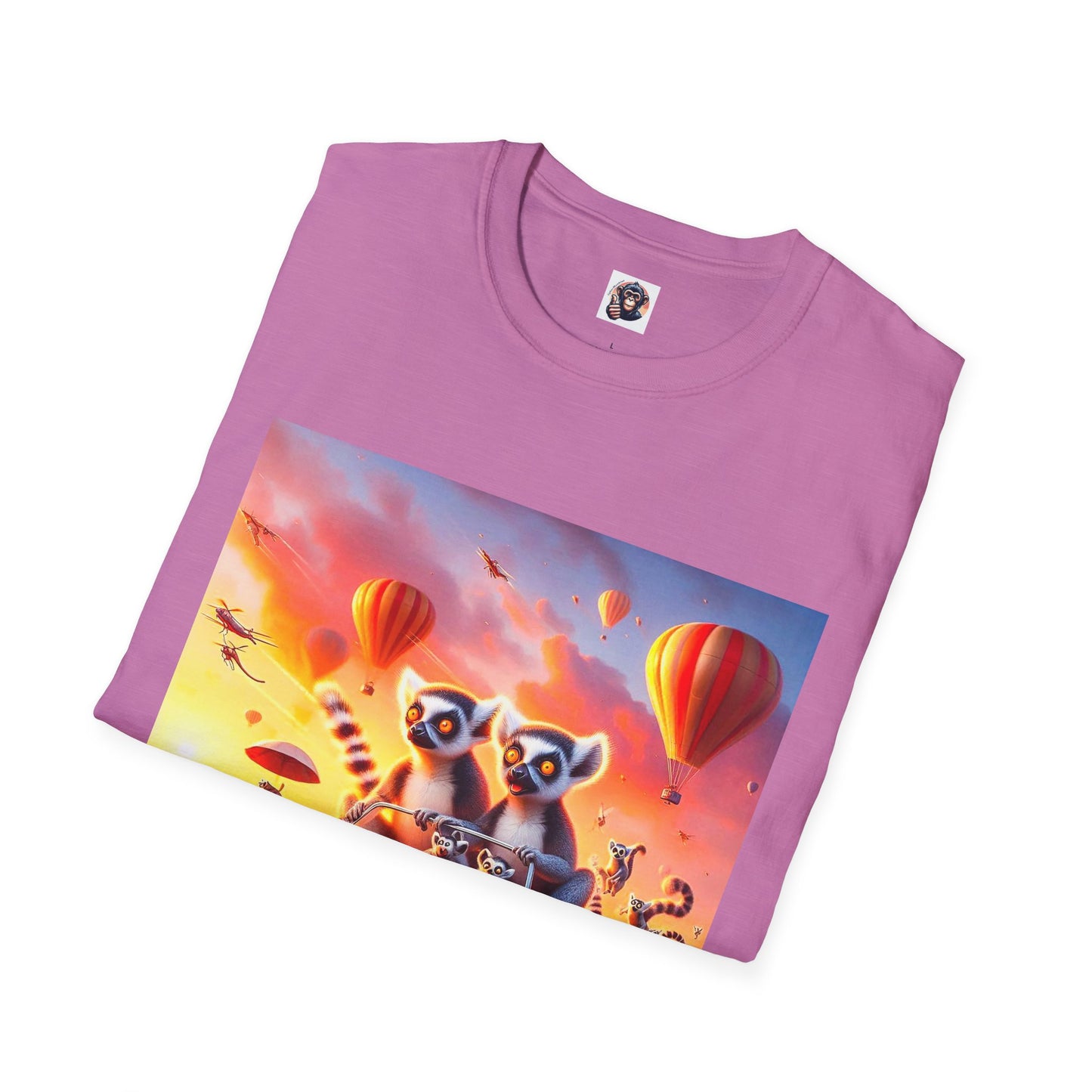 Wacky Lemurs hot air balloon