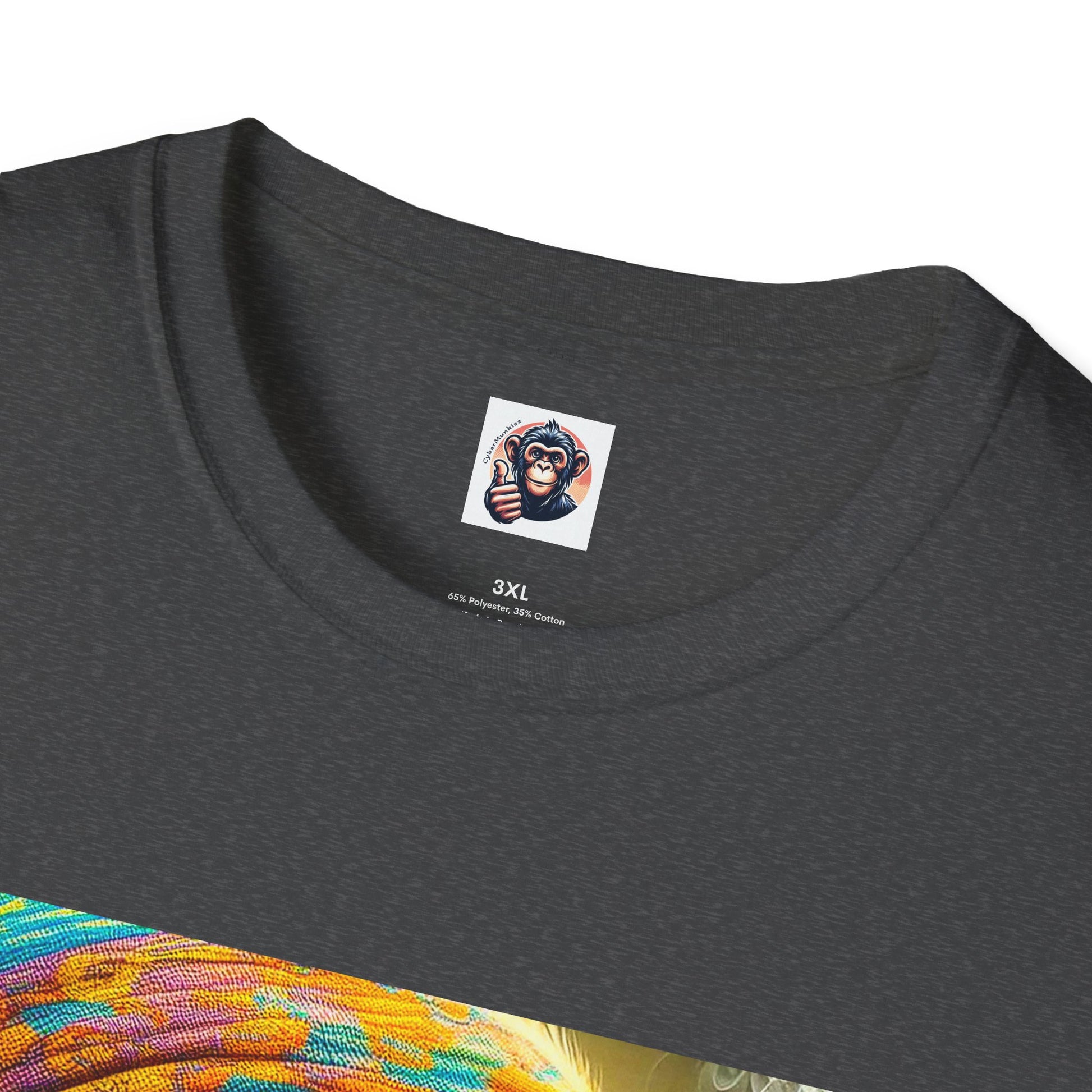 Capuchin Monkey old man shirt T-Shirt Printify