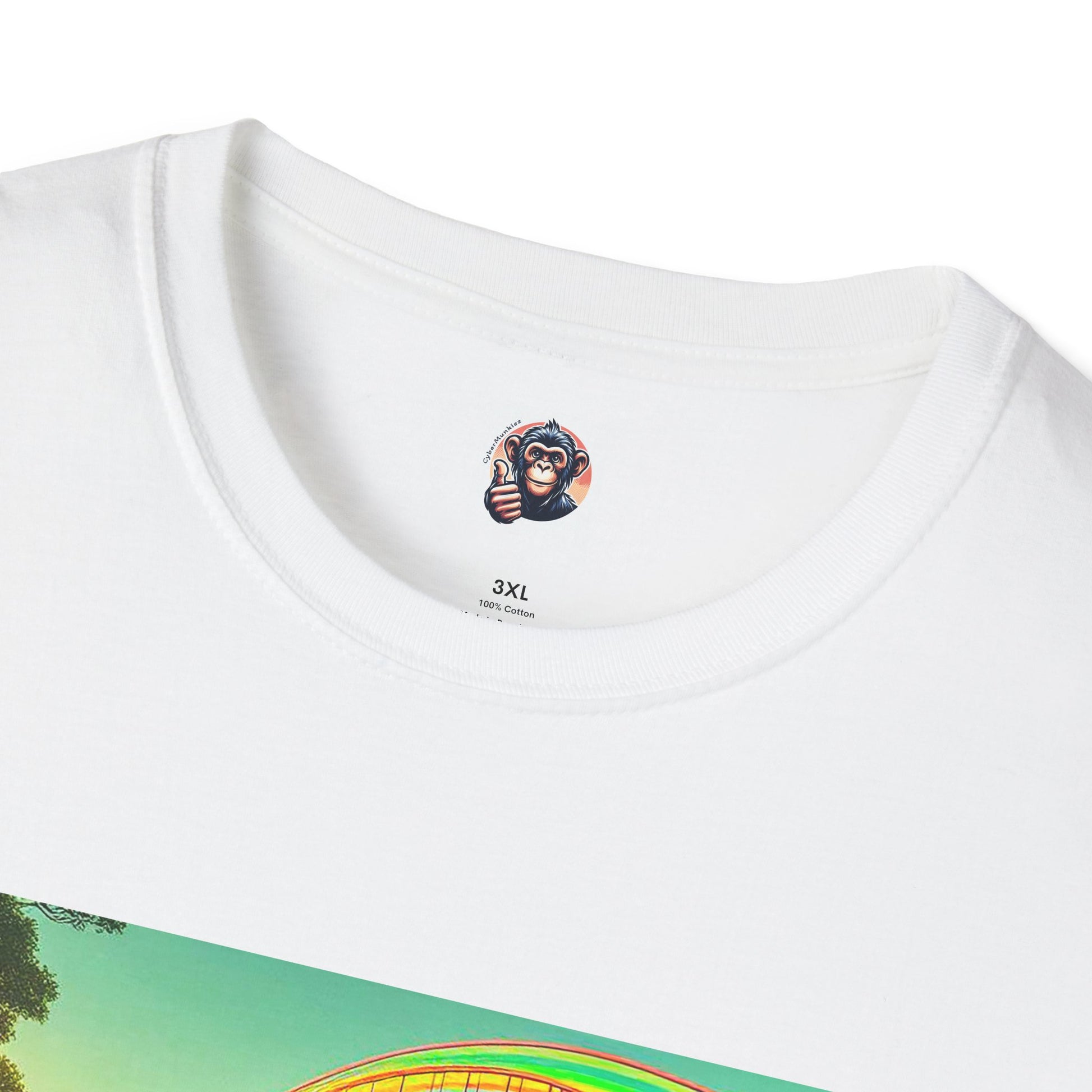 Orangutans rainbow bridge T-Shirt Printify