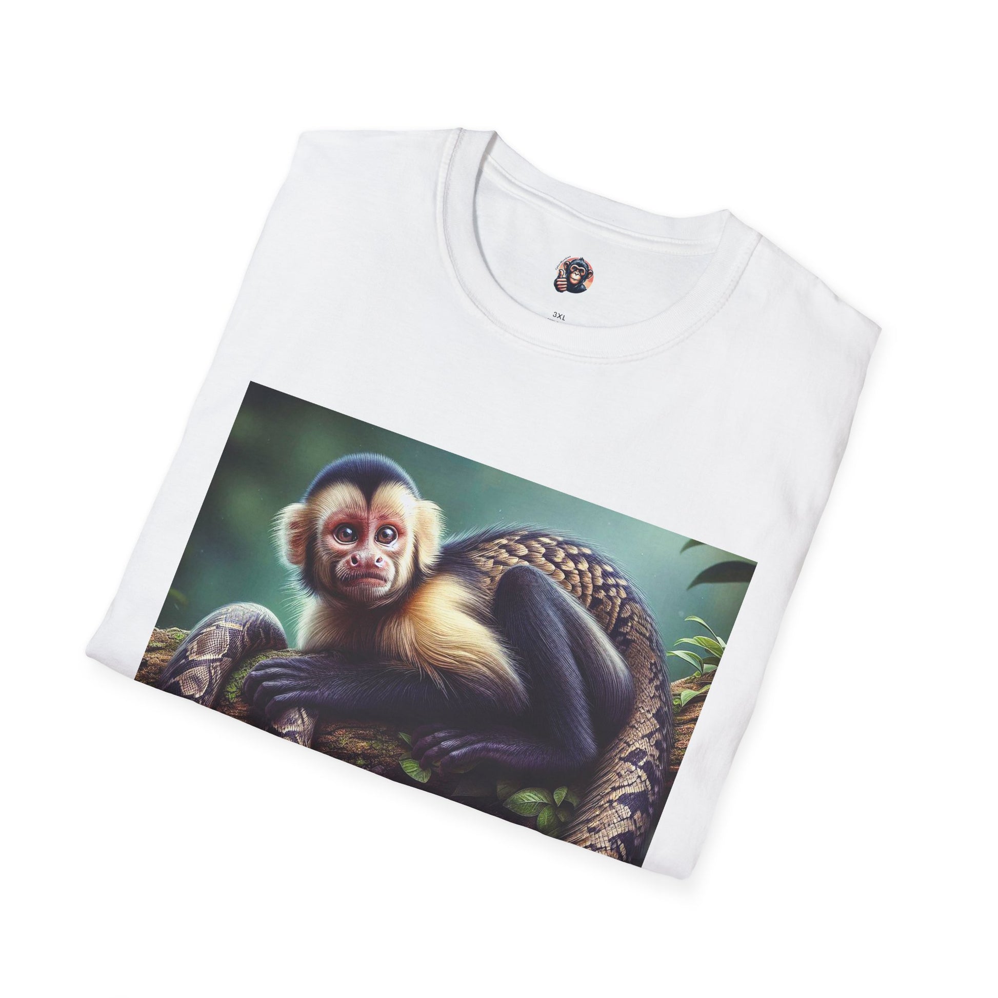 Capuchin Monkey tree climber shirt T-Shirt Printify