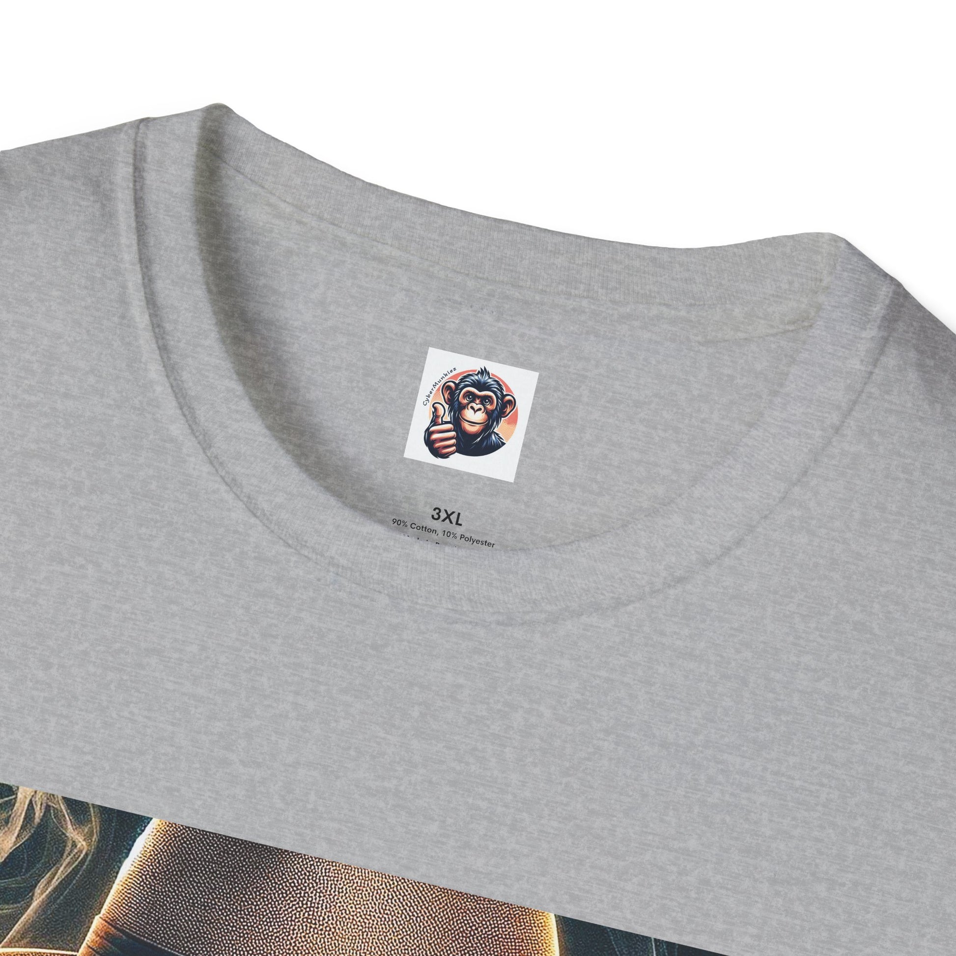 Chimp whiskey and cigars T-Shirt Printify