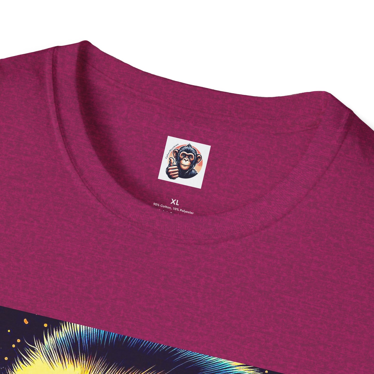 Capuchin Monkey colorful beauty shirt