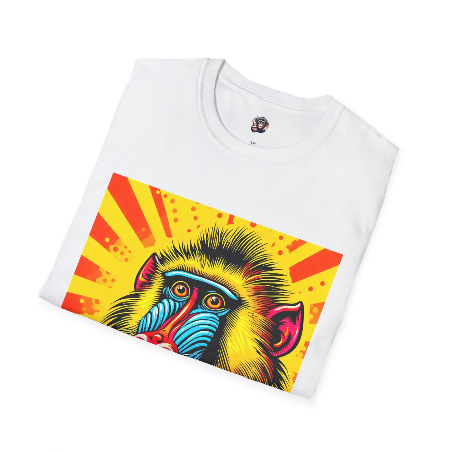Baboon colors T-Shirt Printify