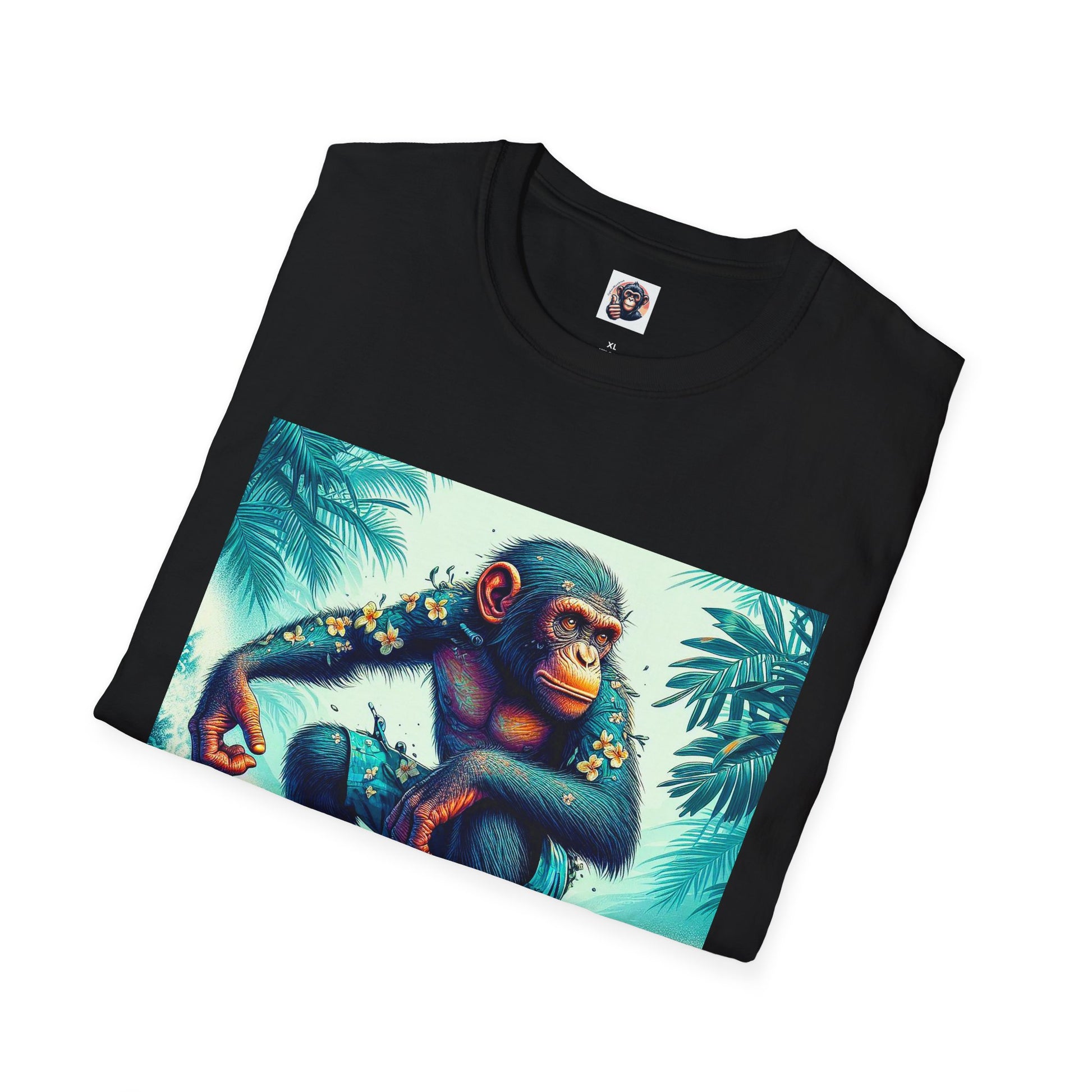 Bonobo crashing waves T-Shirt Printify