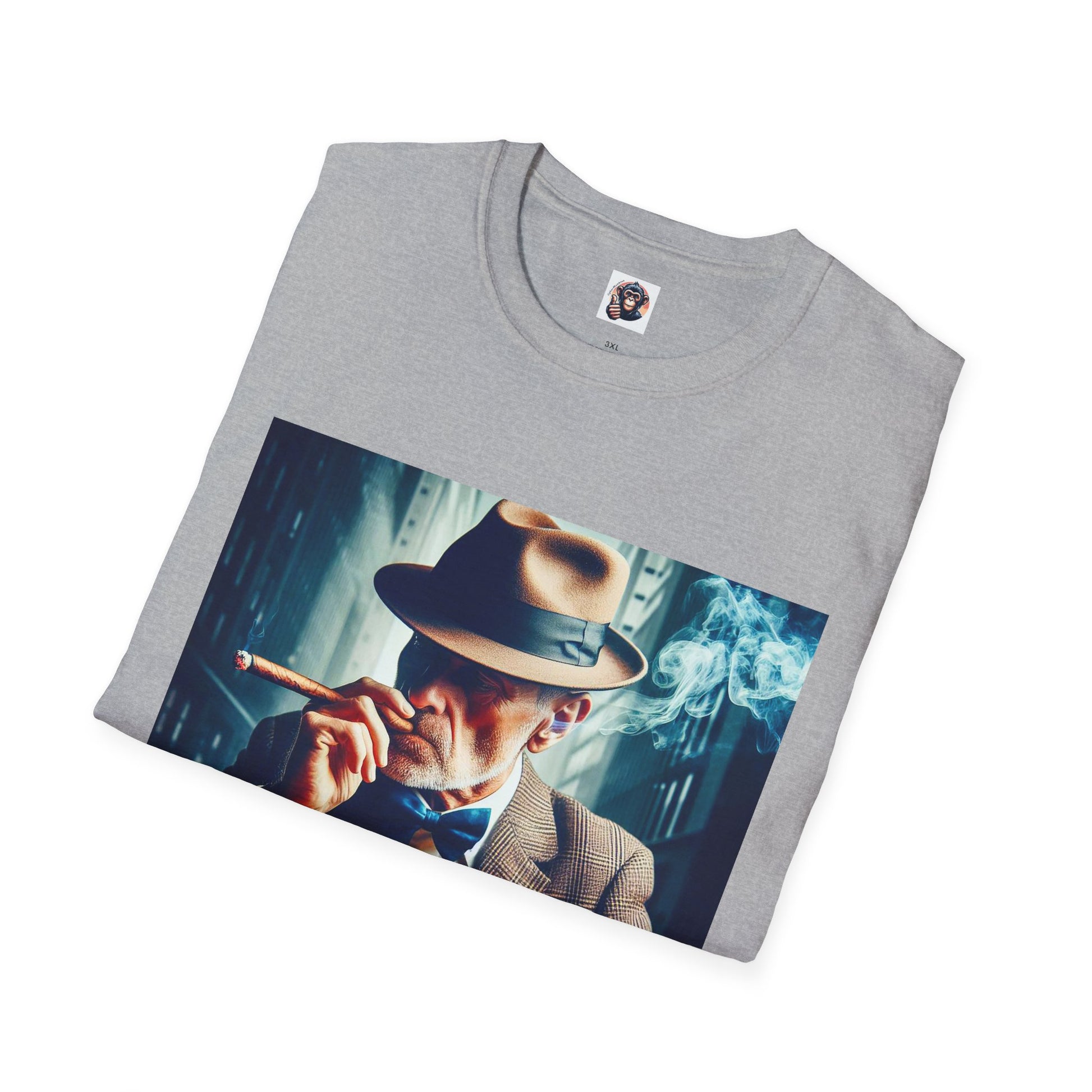 Homo Sapiens smoking T-Shirt Printify