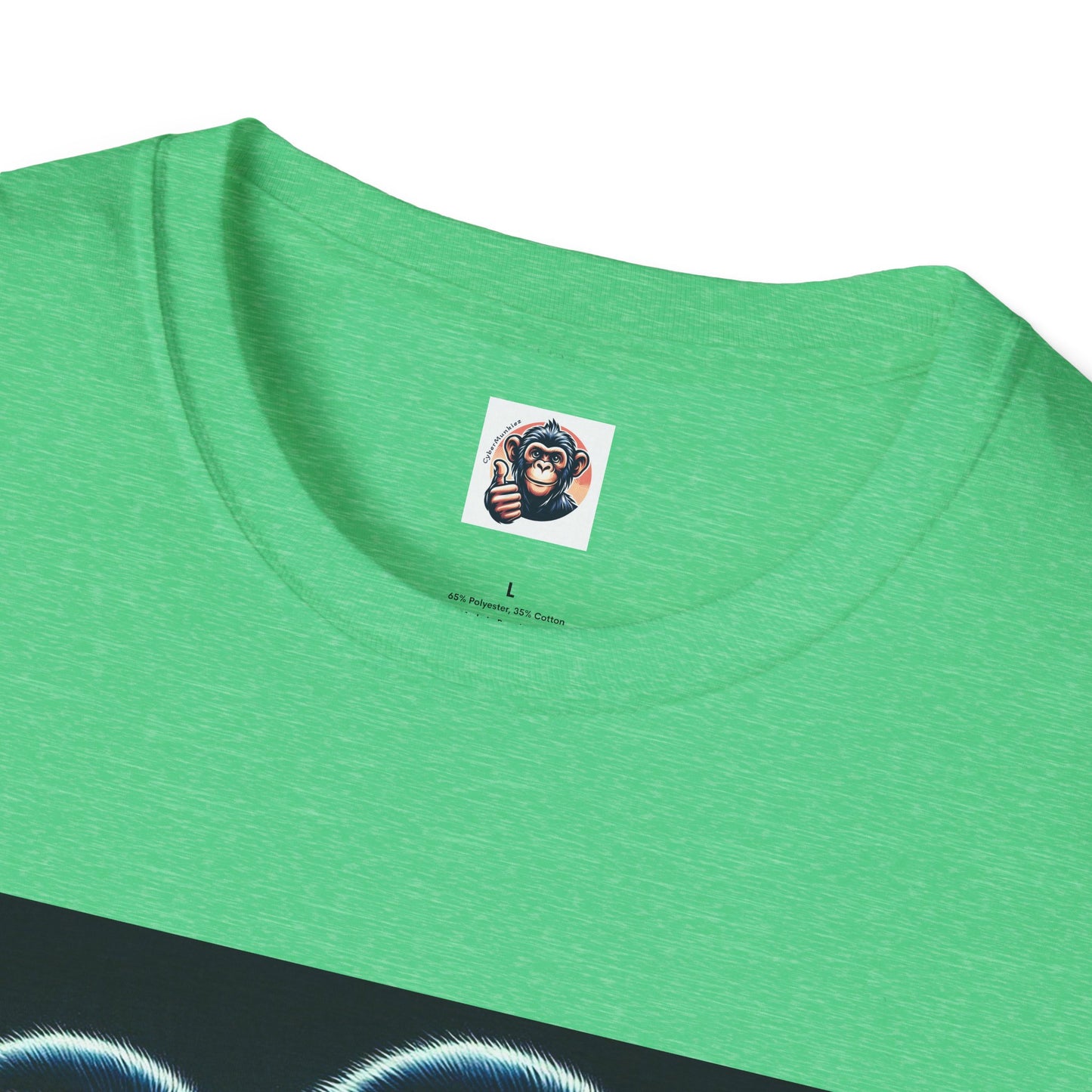 Wacky Capuchin Monkey men in black shirt