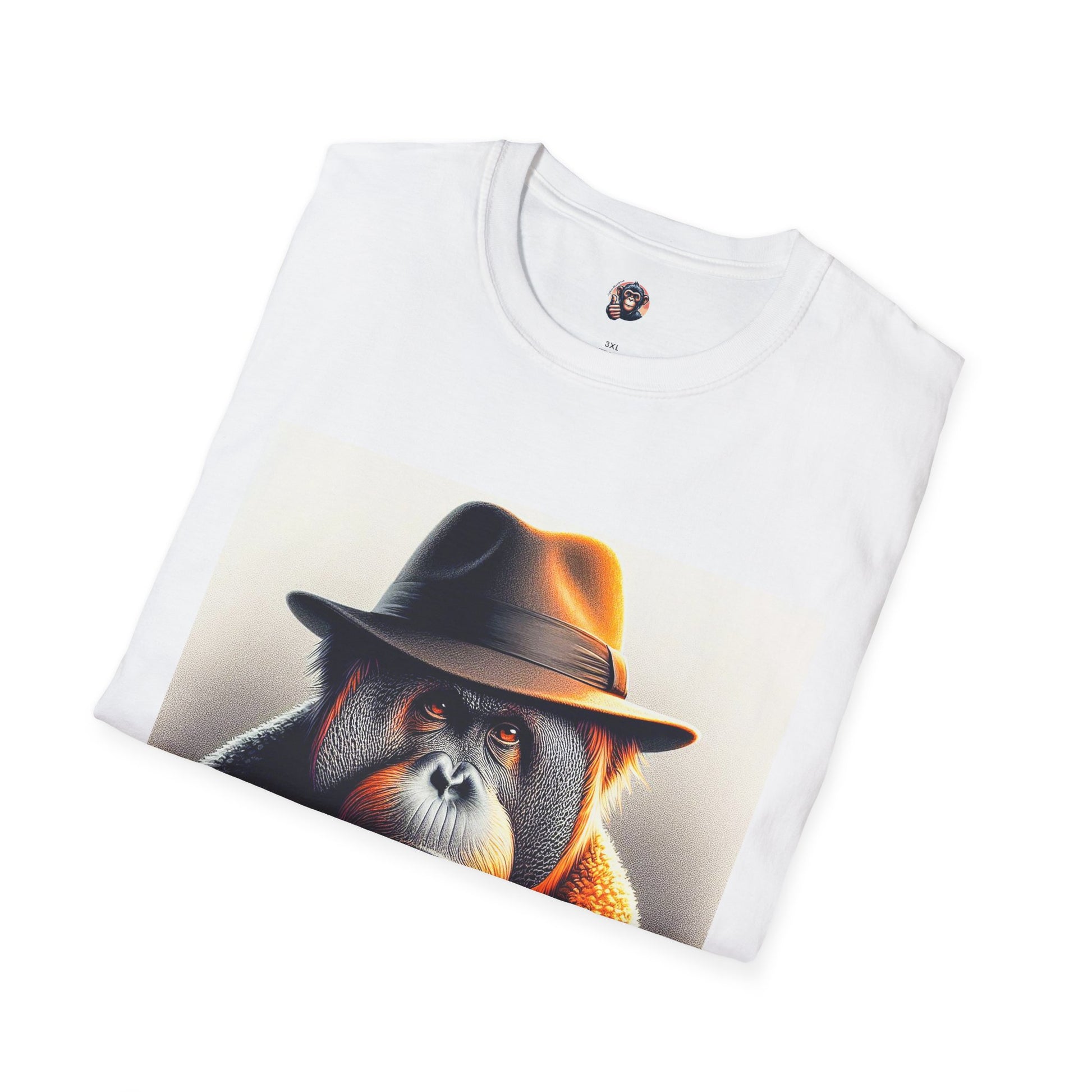 Orangutans hat and tie T-Shirt Printify