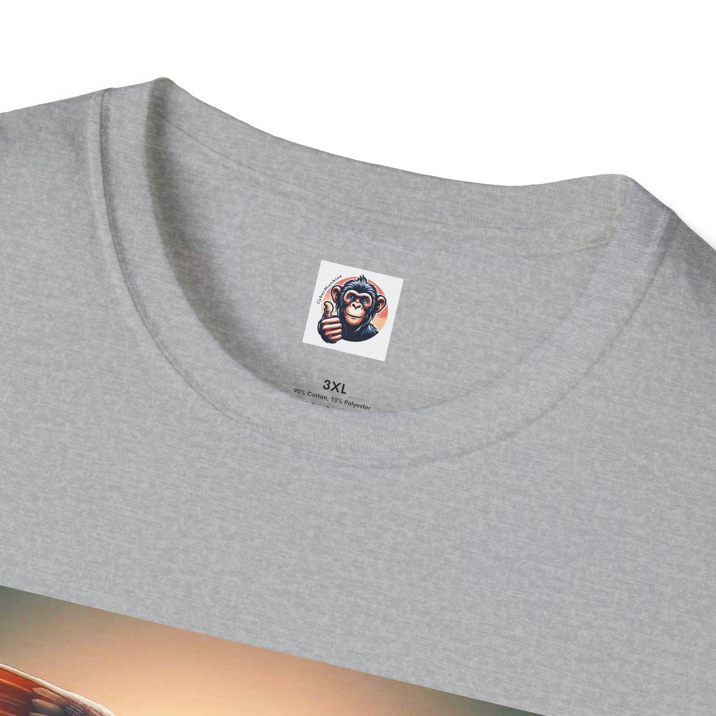 Homo Sapiens Angel reading T-Shirt Printify