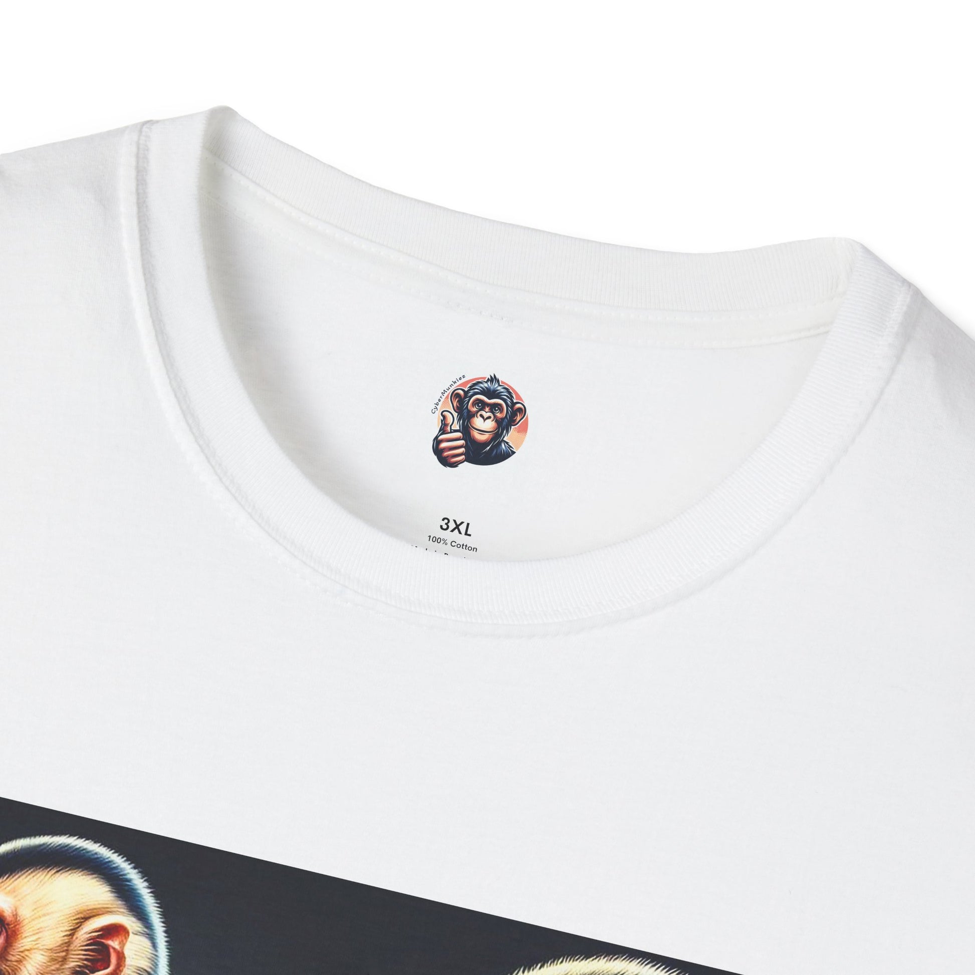 Capuchin Monkey personal trainer T-Shirt Printify