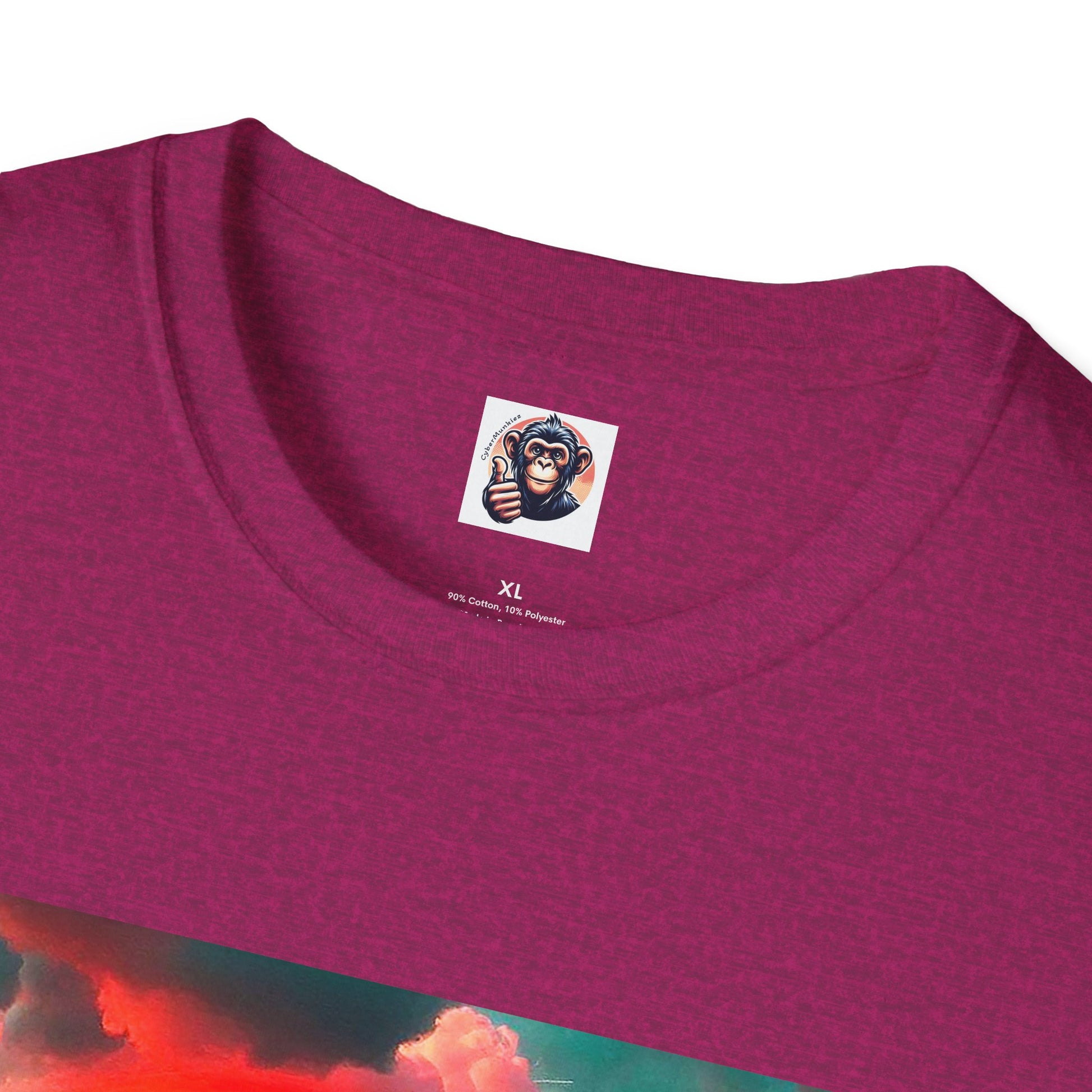 Baboon rainbow bridge T-Shirt Printify