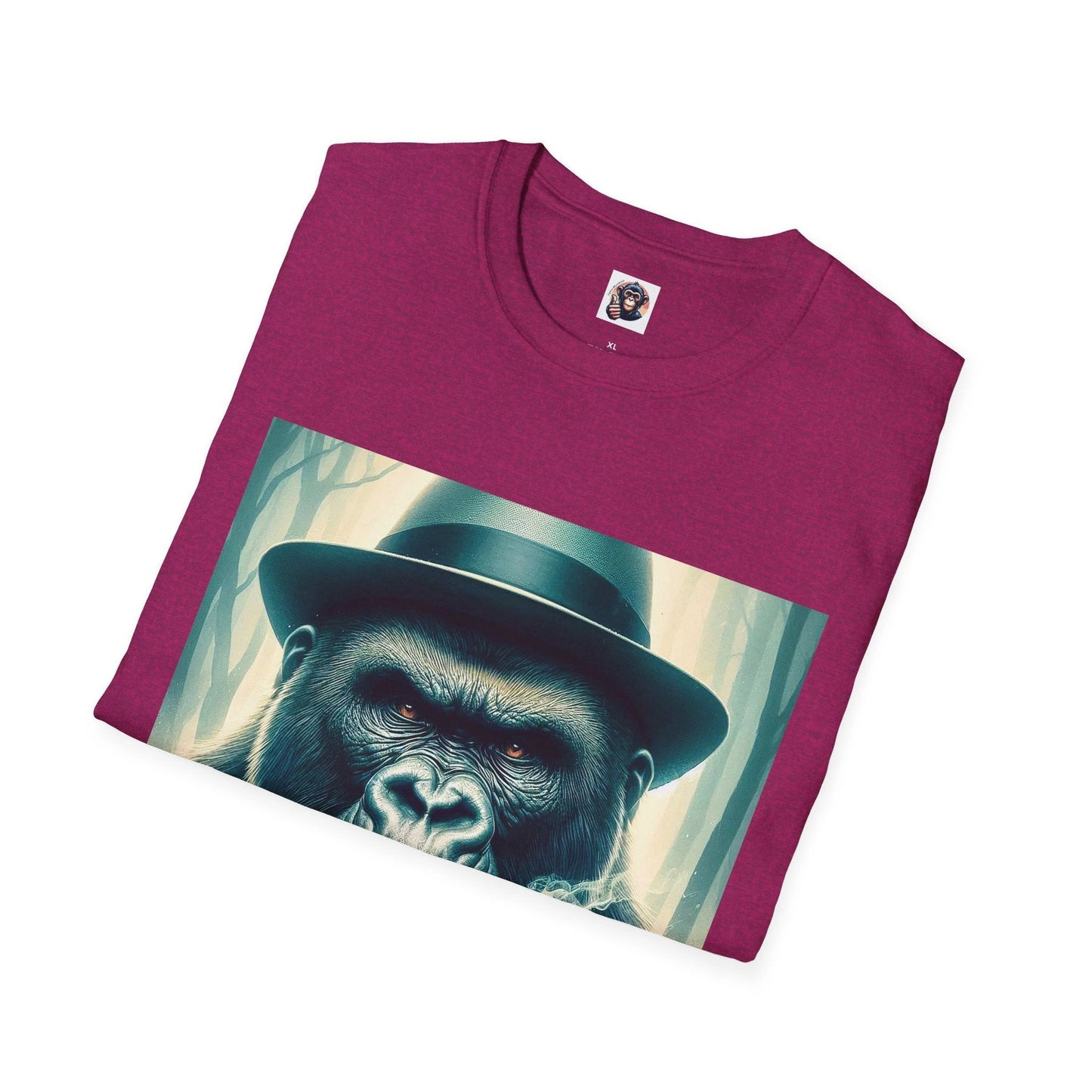 Gorilla cigar smoking by Printify