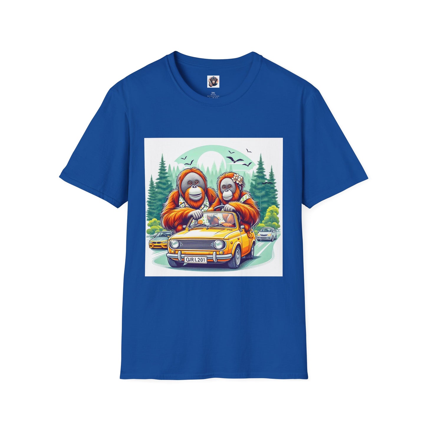 Orangutans T-Shirt Printify XS Royal
