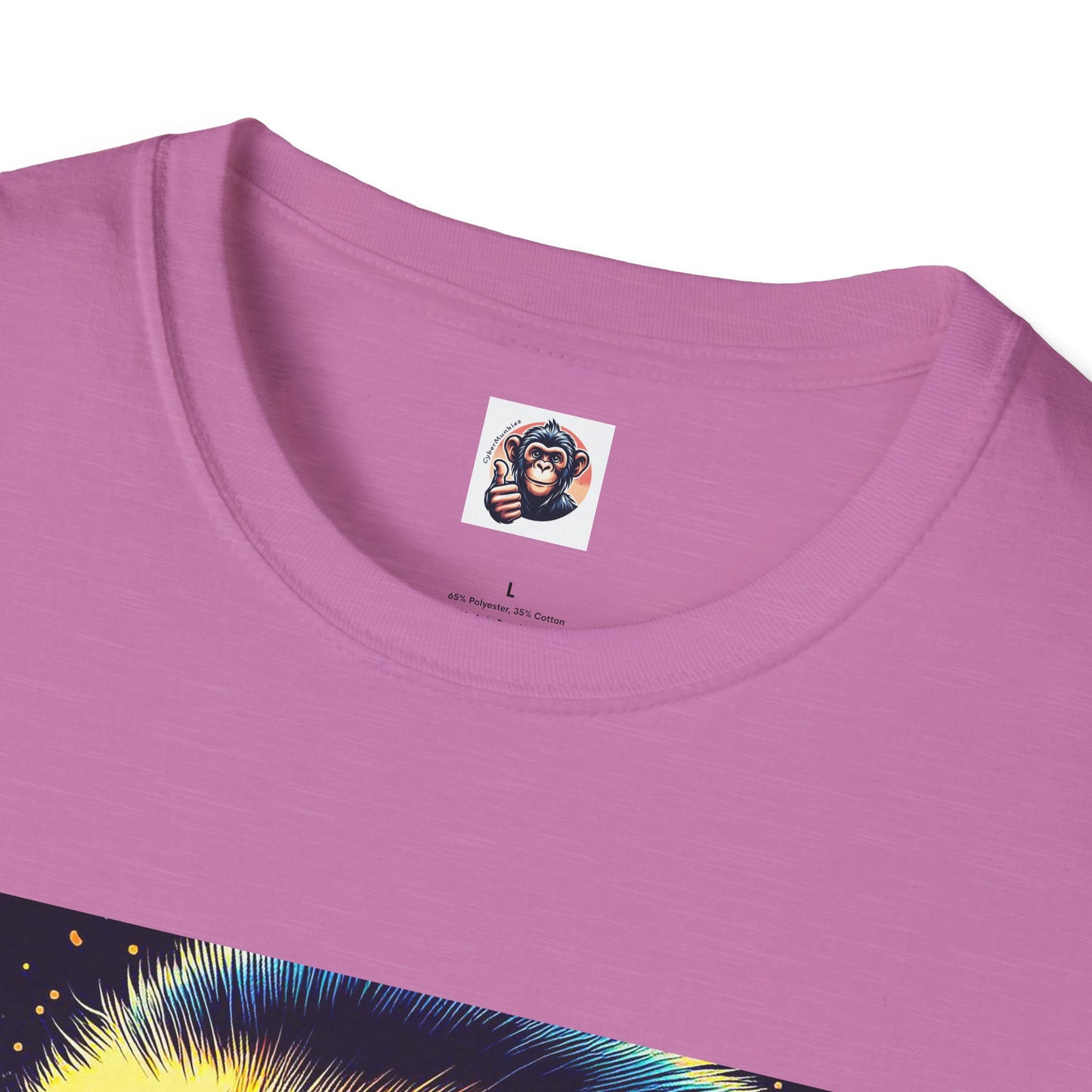 Capuchin Monkey colorful beauty shirt