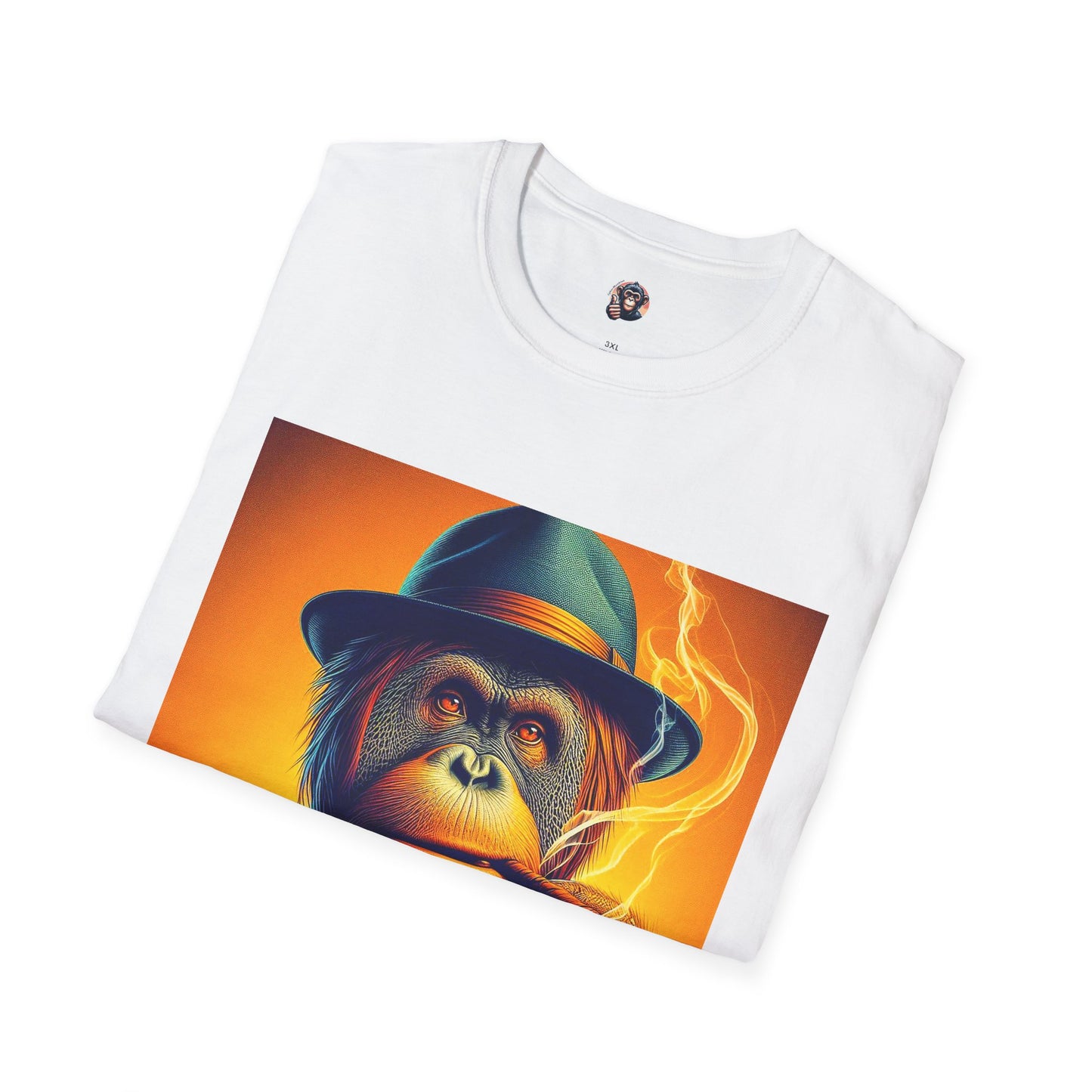 Orangutans whiskey man T-Shirt Printify
