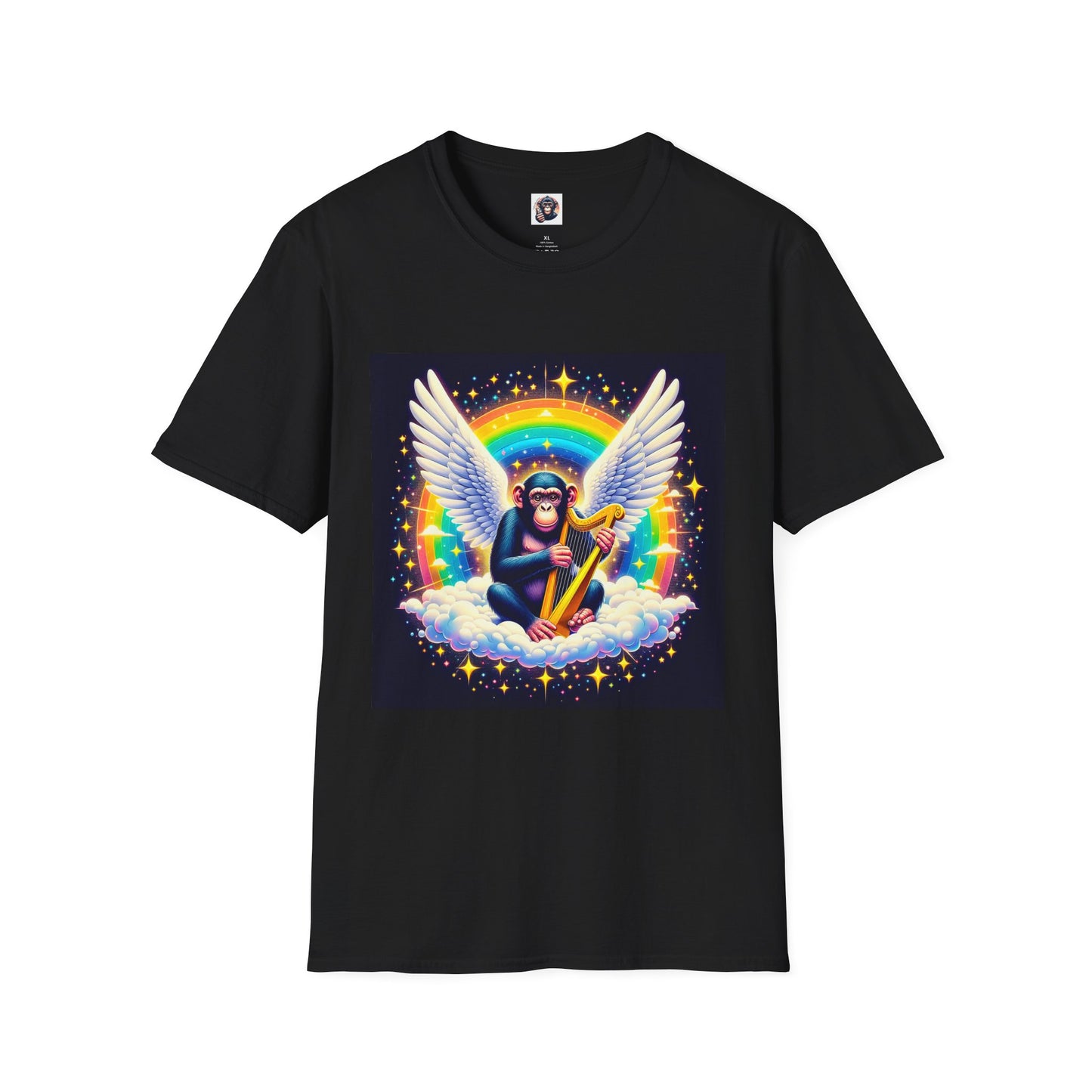 Bonobo wings T-Shirt Printify XS Black