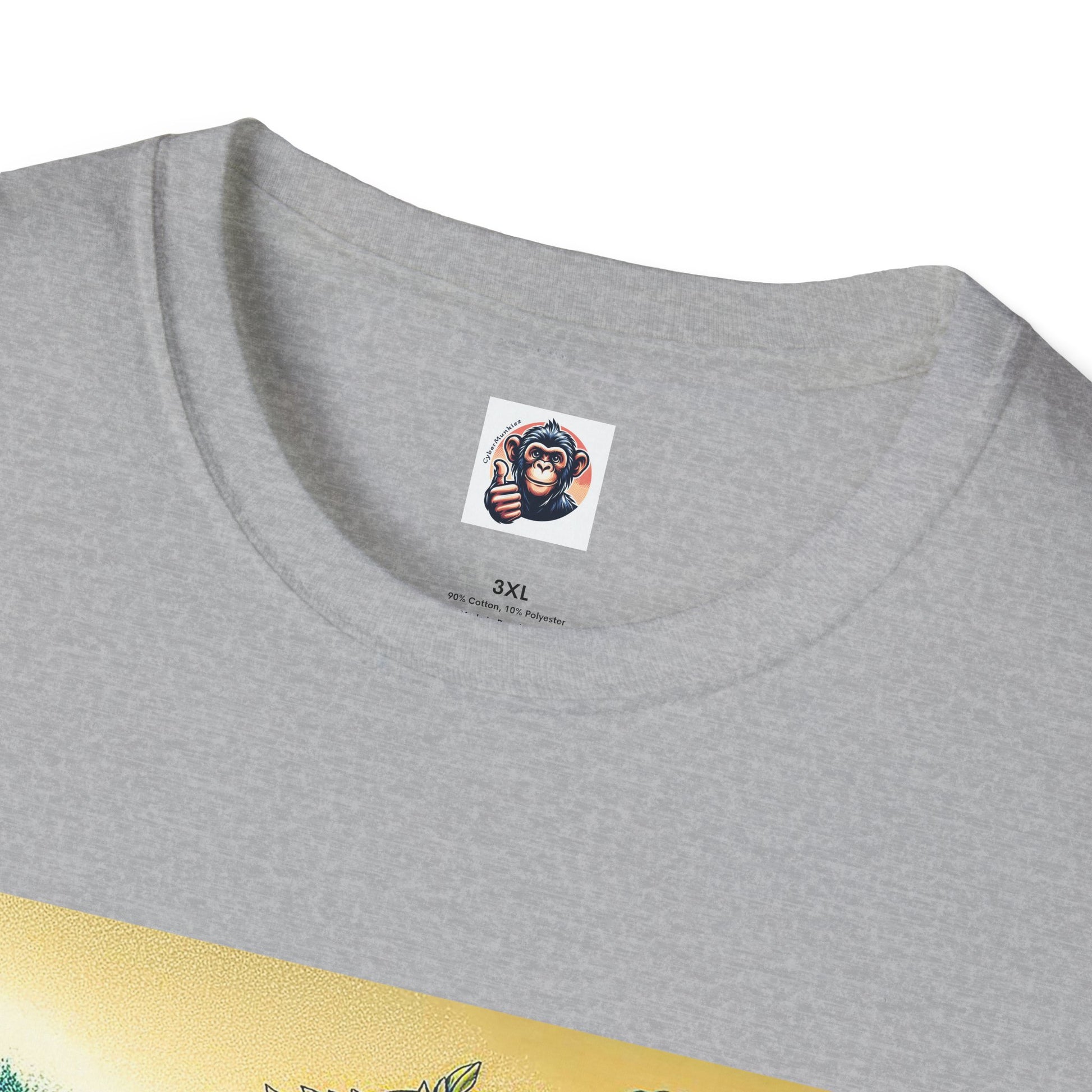 Chimp surfer girl T-Shirt Printify