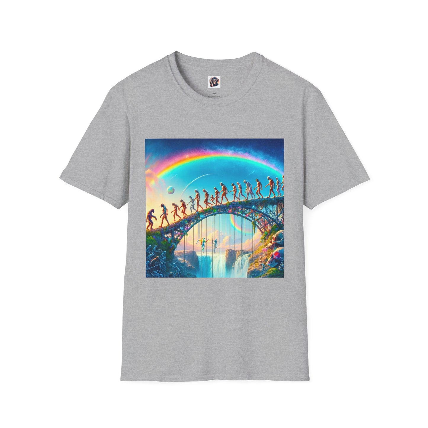 Homo Sapiens T-Shirt Printify XS Sport Grey