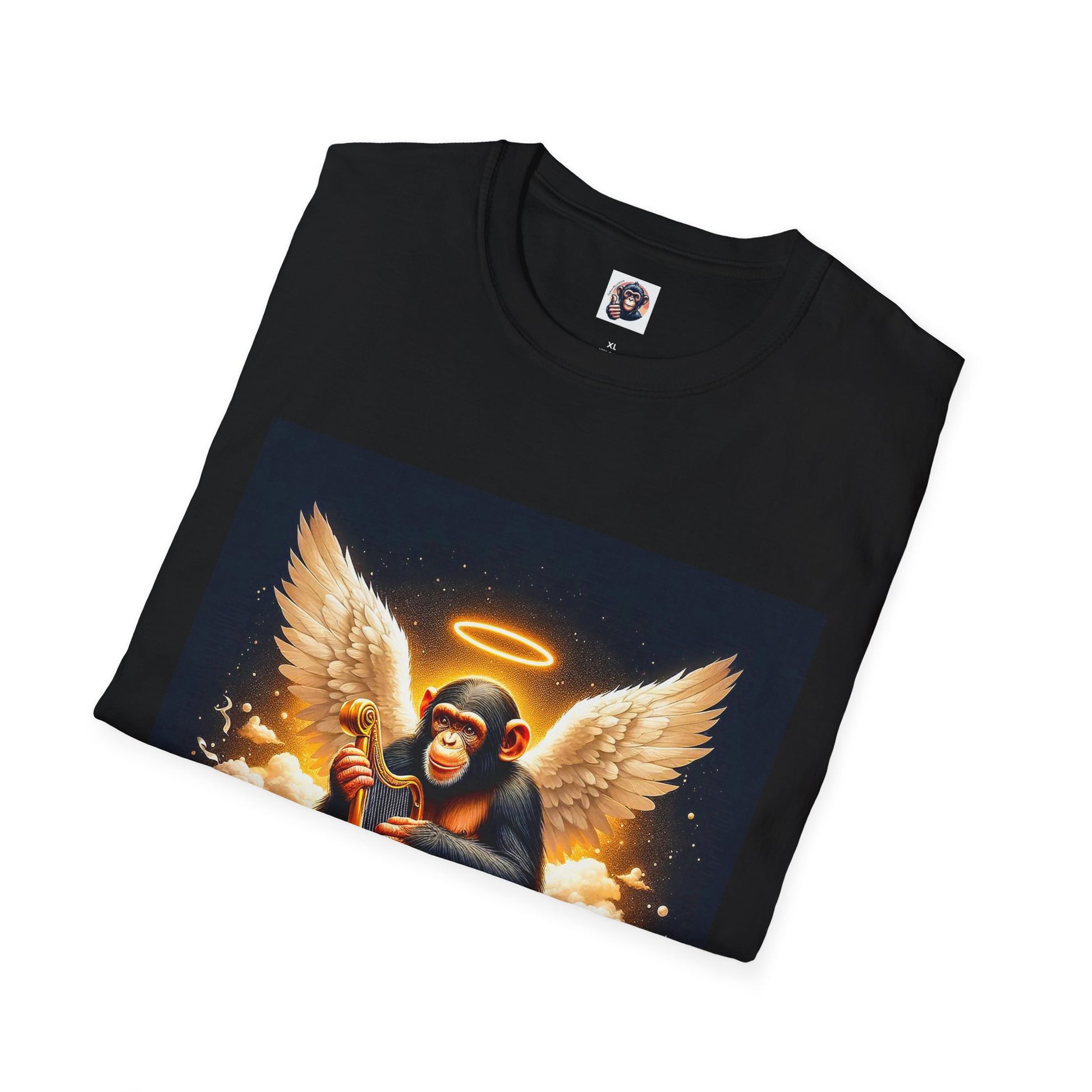 Chimp Angel T-Shirt Printify