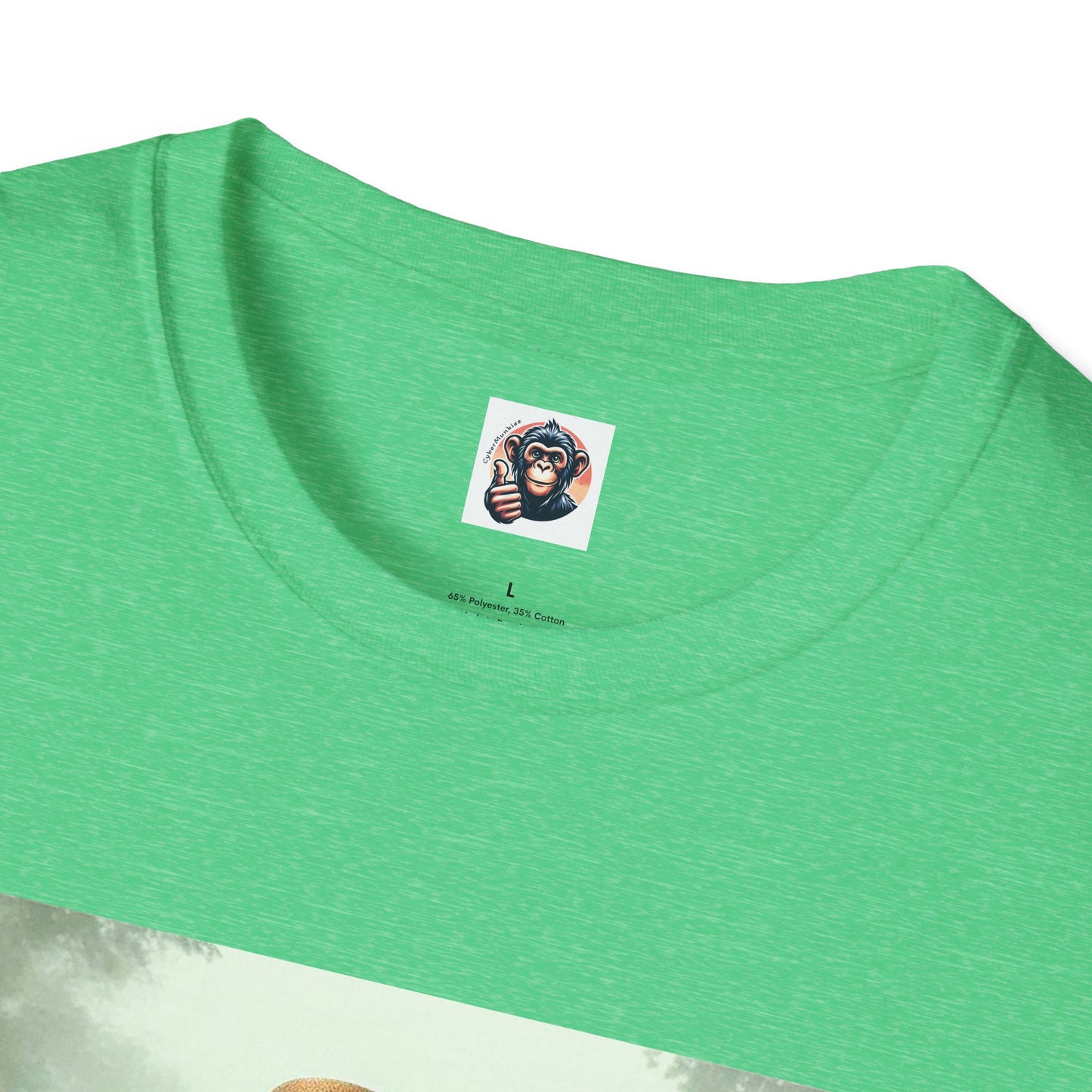 Capuchin Monkey couple driving shirt