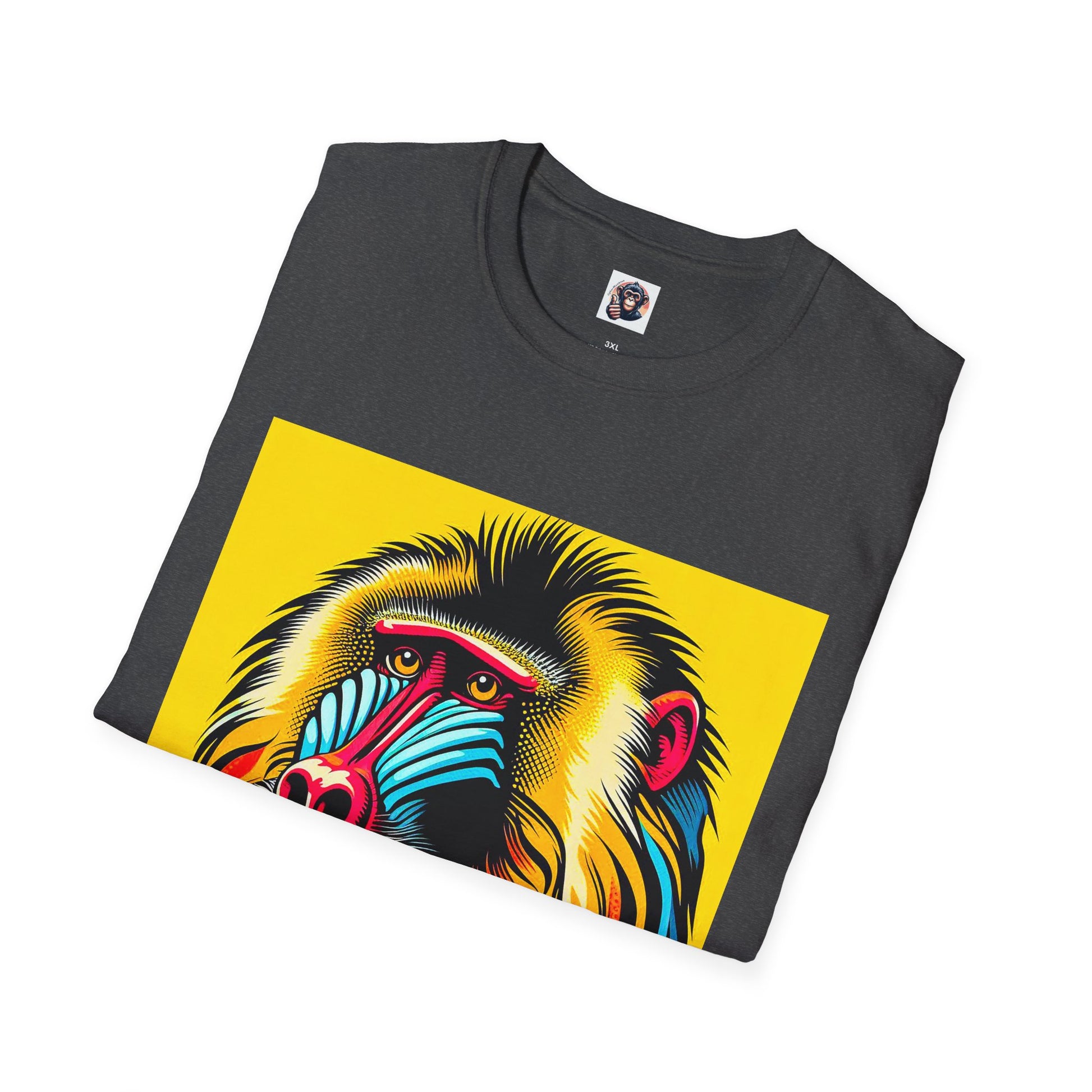 Baboon colorful T-Shirt Printify