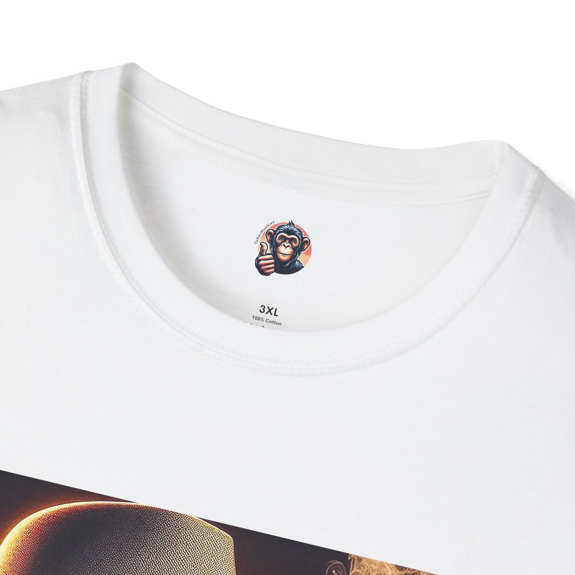 Bonobo whiskey anf cigars T-Shirt Printify