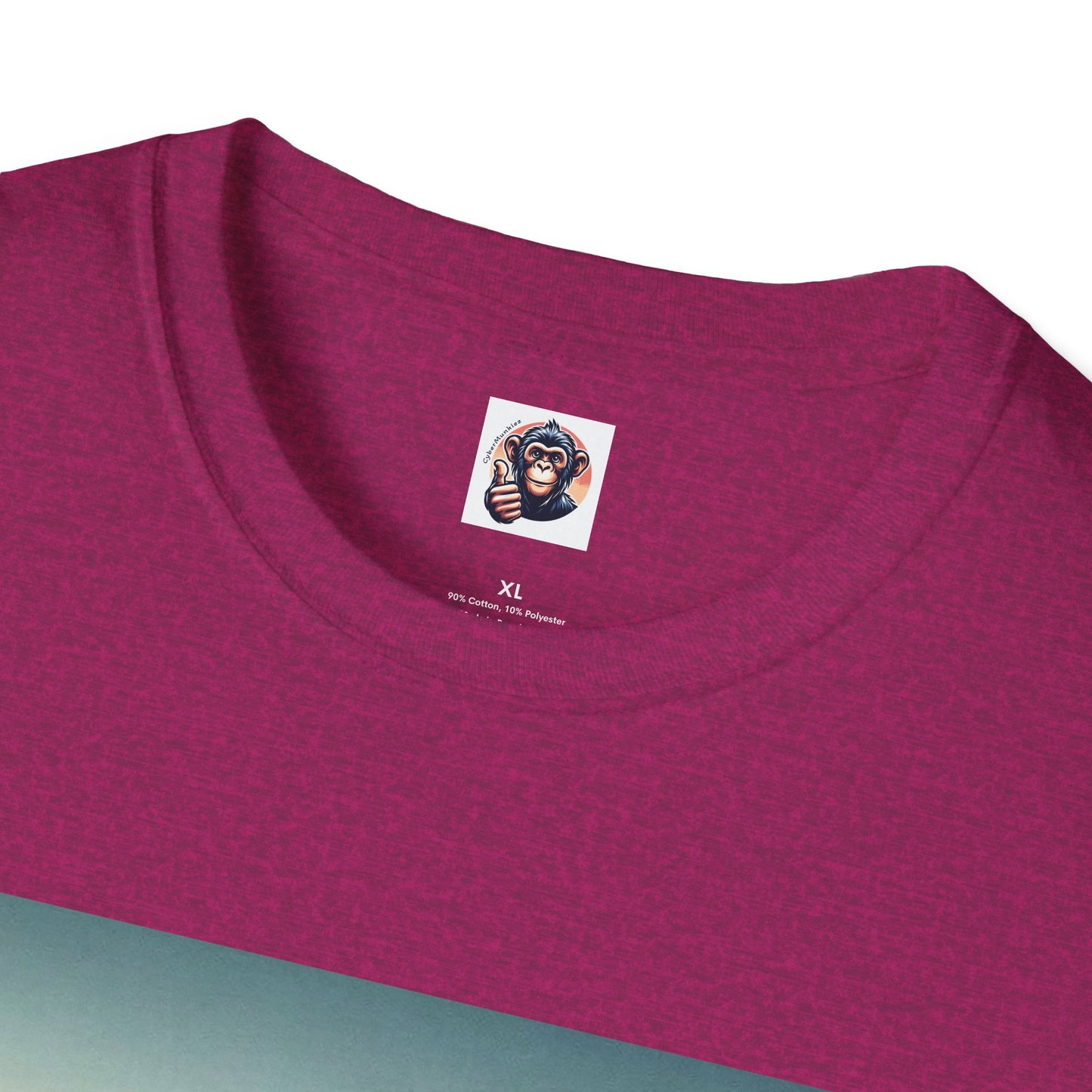 Wacky Chimp grey mustang