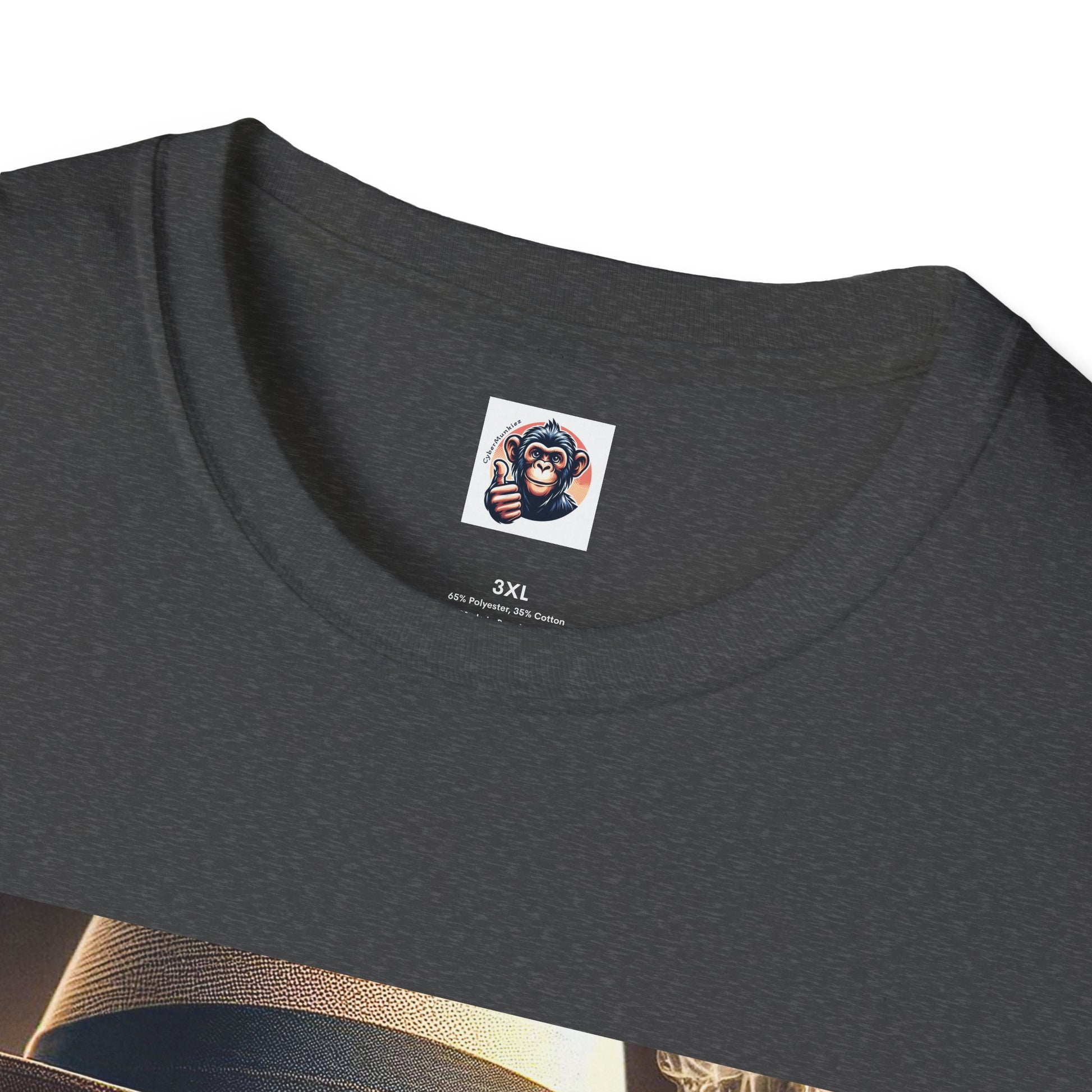 Chimp bar and smoking T-Shirt Printify